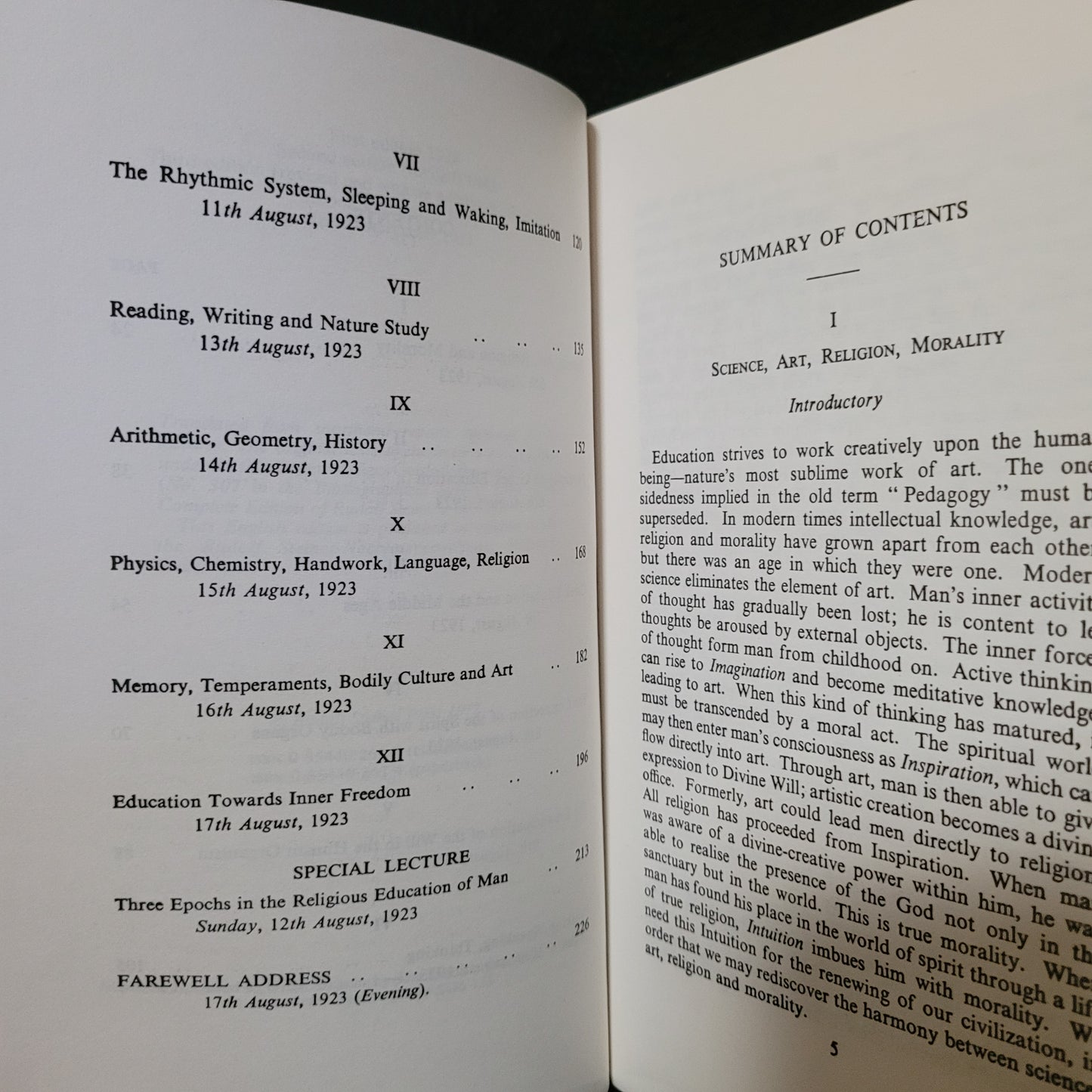 A Modern Art of Education by Rudolf Steiner (Rudolf Steiner Press, 1981) Paperback