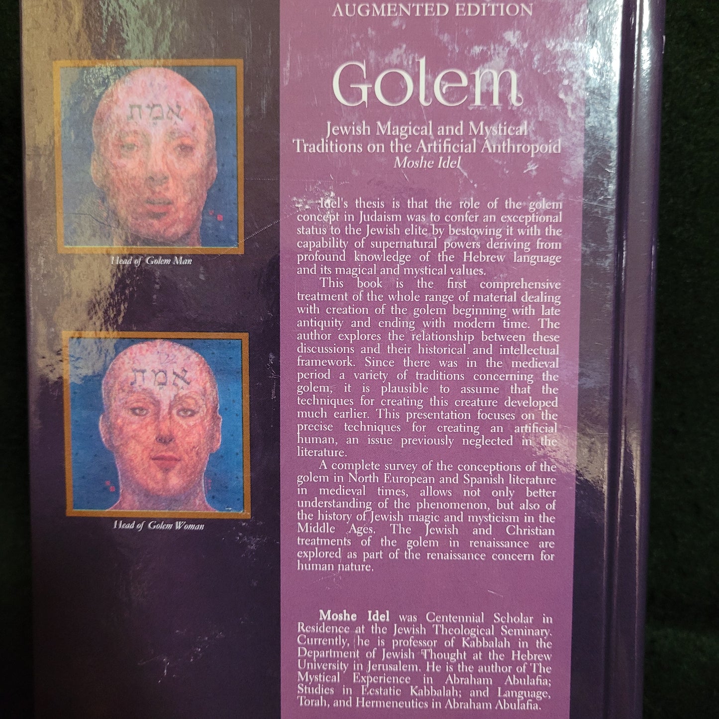 Golem: Jewish Magical and Mystical Traditions on the Artificial Anthropoid by Moshe Idel (Ktav Publishing, 2019) Hardcover