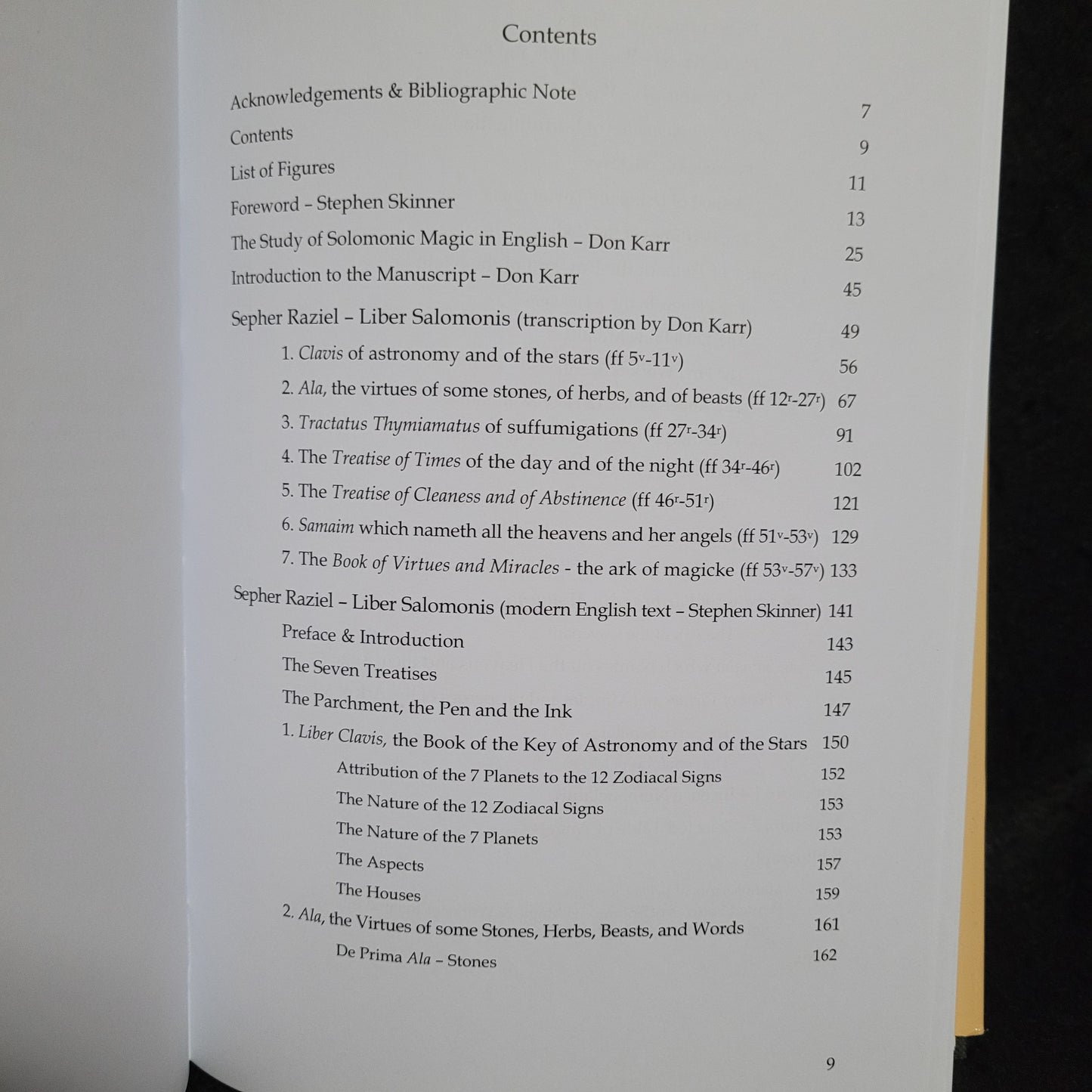 Sepher Raziel: Liber Salomonis: a sixteenth century English grimoire Sourceworks of Ceremonial Magic Volume 6 edited by Don Karr & Stephen Skinner (Golden Hoard Press, 2017) Hardcover