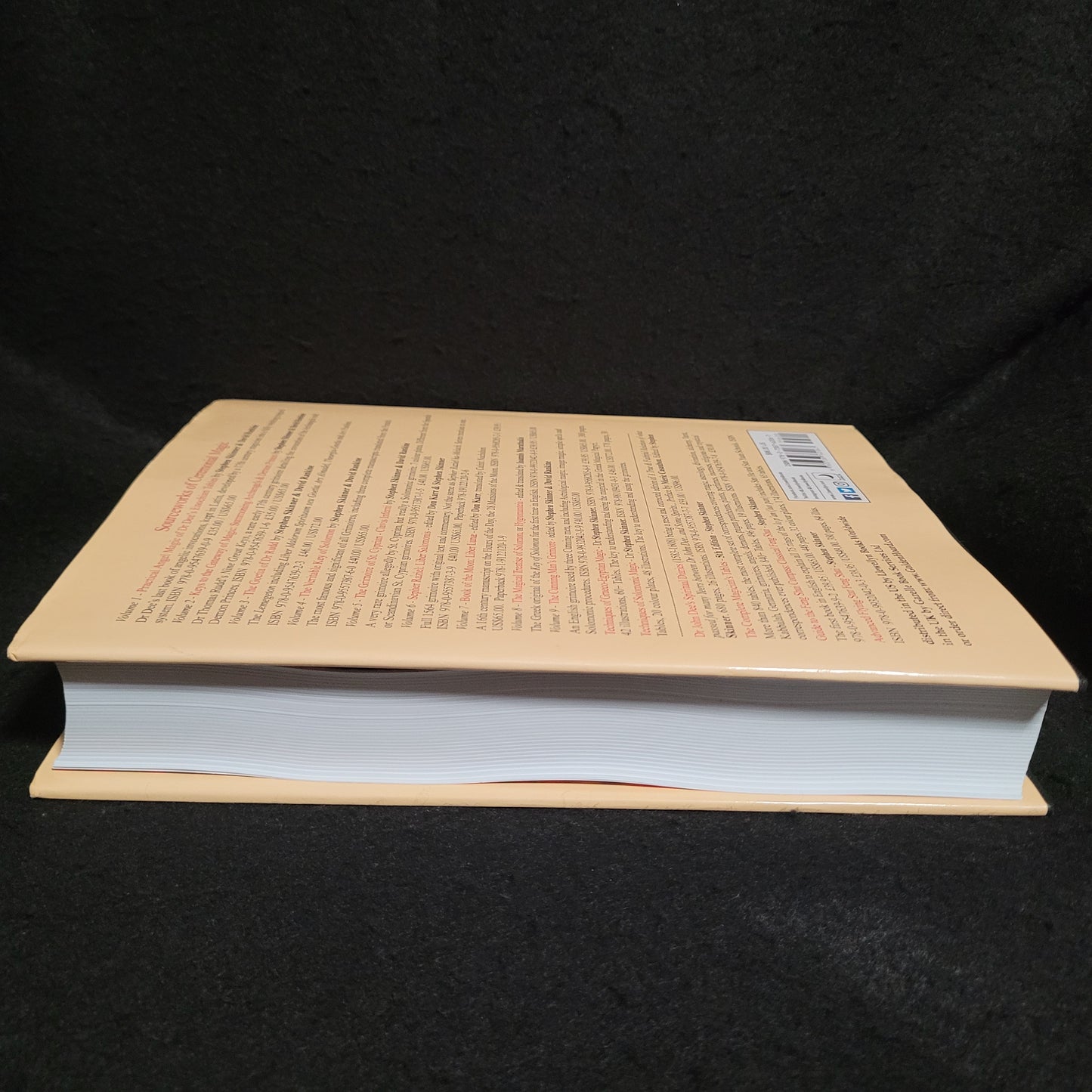 The Clavis or Key to Unlock the Mysteries of Magic by Rabbi Solomon translated by Ebenezer Sibley introduction by Dr. Stephen Skinner & Daniel Clark (Golden Hoard Punlishing, 2018) Hardcover