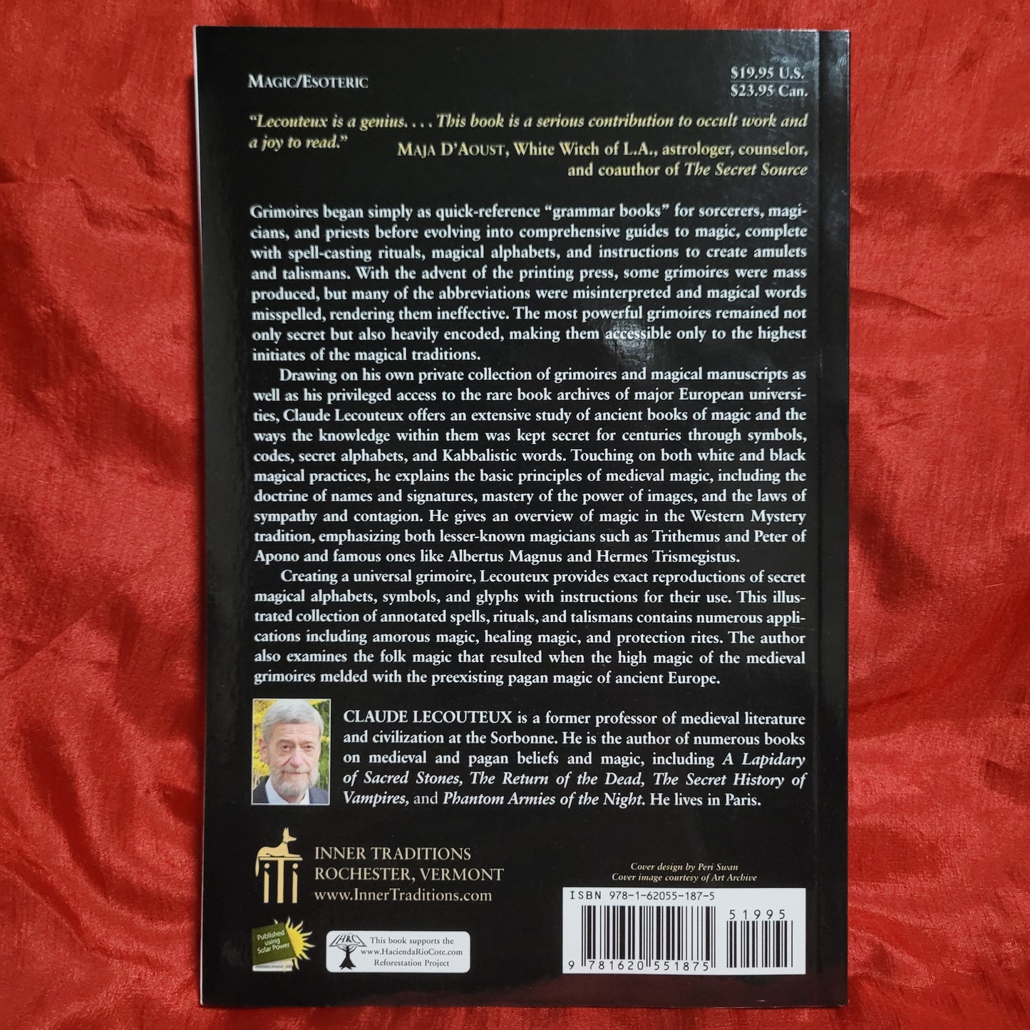 The Book of Grimoires: The Secret Grammar of Magic by Claude Lecouteux (Inner Traditions, 2013) Paperback