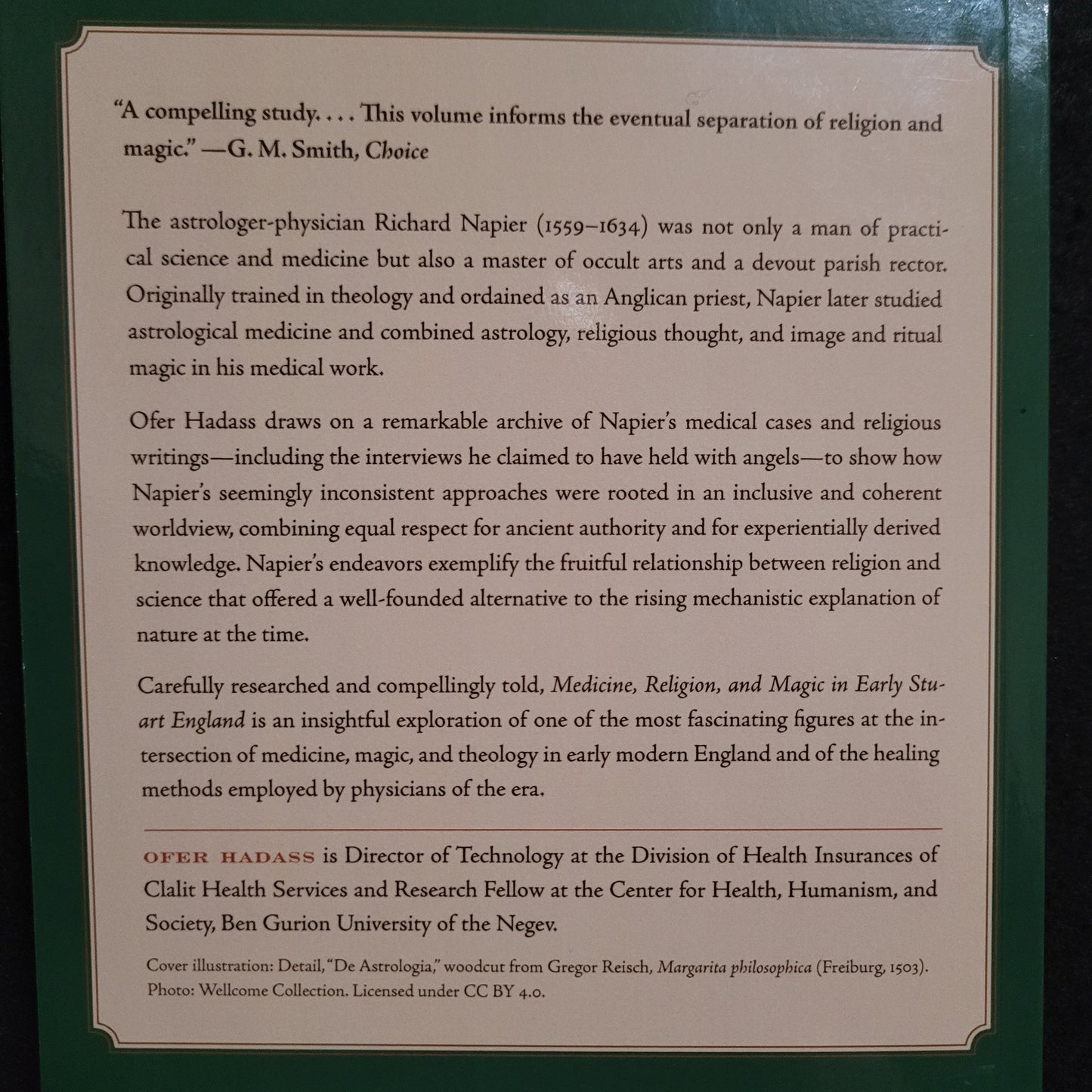 Medicine, Religion, and Magic in Early Stuart Engand: Richard Napier's Medical Practice by Ofer Hadass (The Pennsylvania State University Press, 2018) Paperback