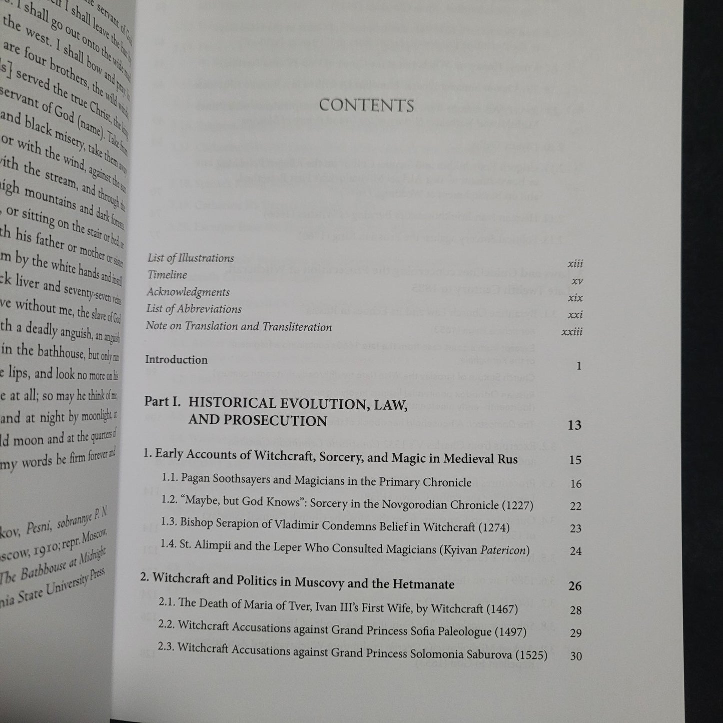 Witchcraft in Russia and Ukraine, 1000-1900:  Sourcebook Edited by Valerie A. Kivelson and Christine D. Worobec (Northern Illinois Press 2000) Paperback