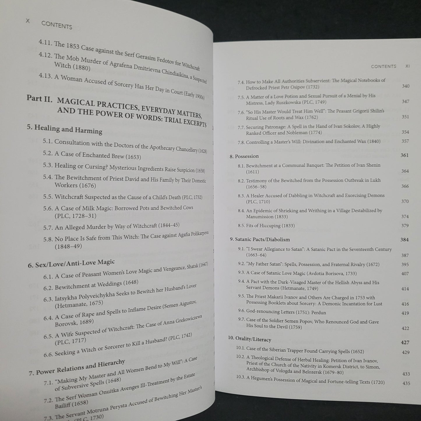 Witchcraft in Russia and Ukraine, 1000-1900:  Sourcebook Edited by Valerie A. Kivelson and Christine D. Worobec (Northern Illinois Press 2000) Paperback