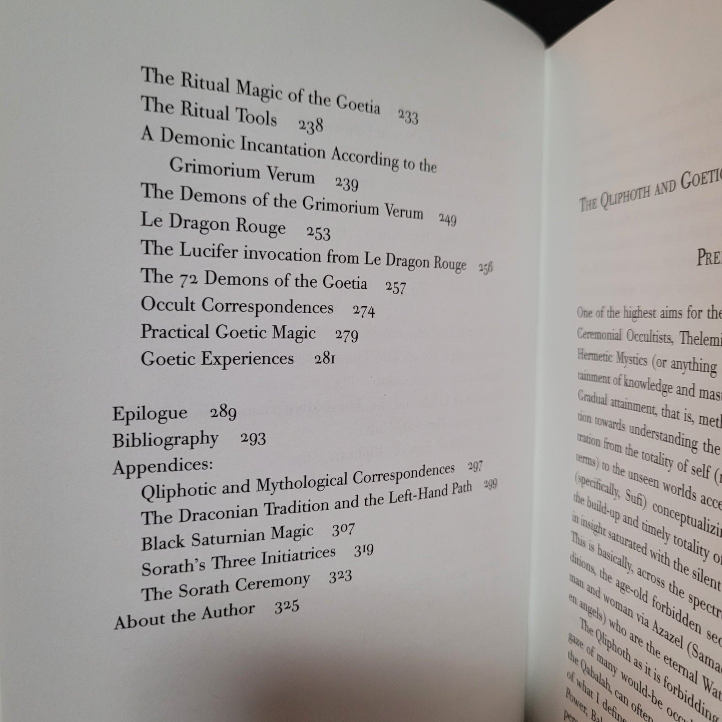 Qabalah, Qliphoth and Goetic Magic by Thomas Karlsson (Manus Sinistra Publishing, 2022) Deluxe Edition Limited to 72 Hand-Numbered Copies Grained Goat Leather Binding with Dust Jacket and Slipcase