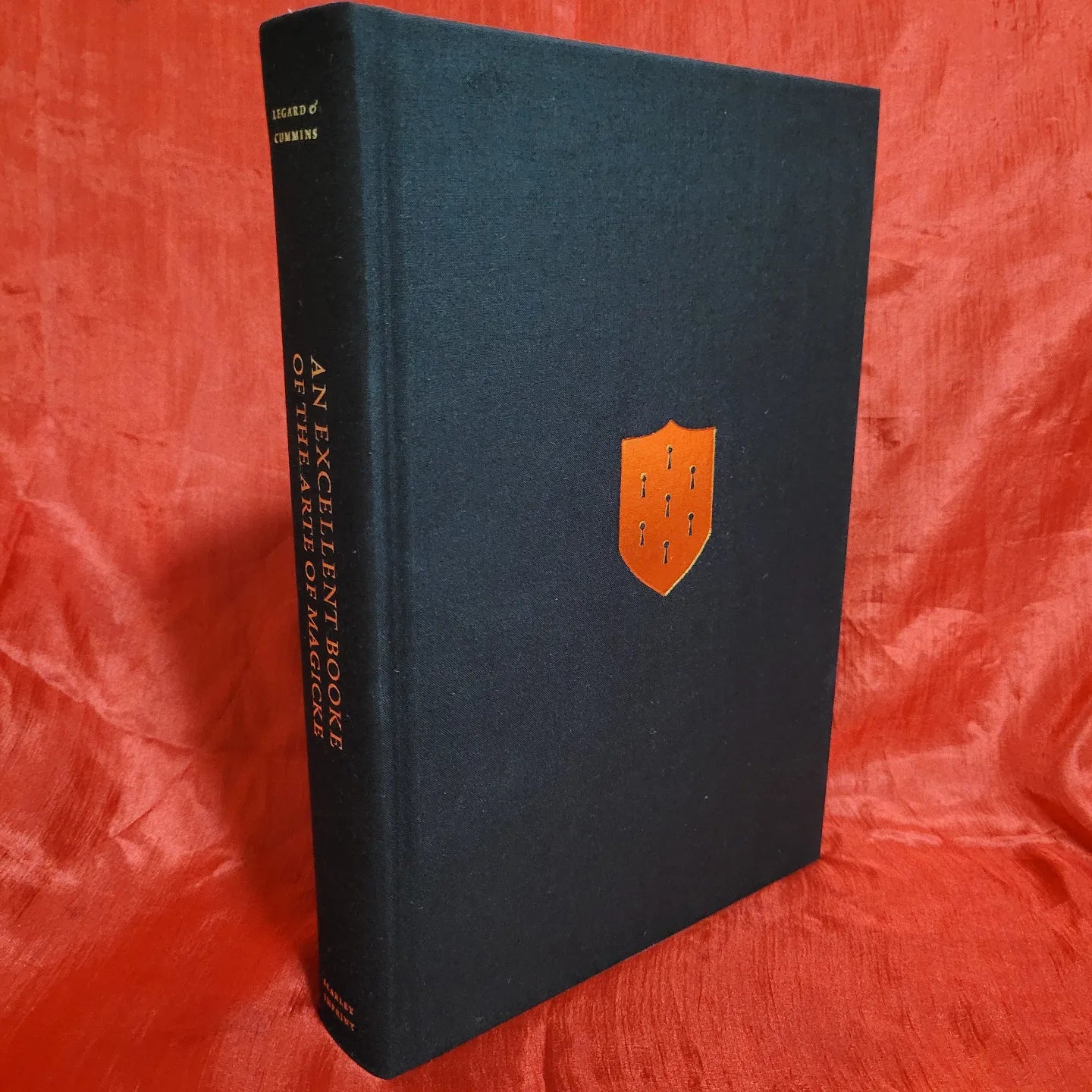 An Excellent Booke of the Arte of Magicke: The Magical Works of Humphrey Gilbert & John Davis from the British Library Additional Manuscript 26674 by Phil Legard & Alexander Cummins (Scarlet Imprint, 2020) Cloth Hardcover Edition