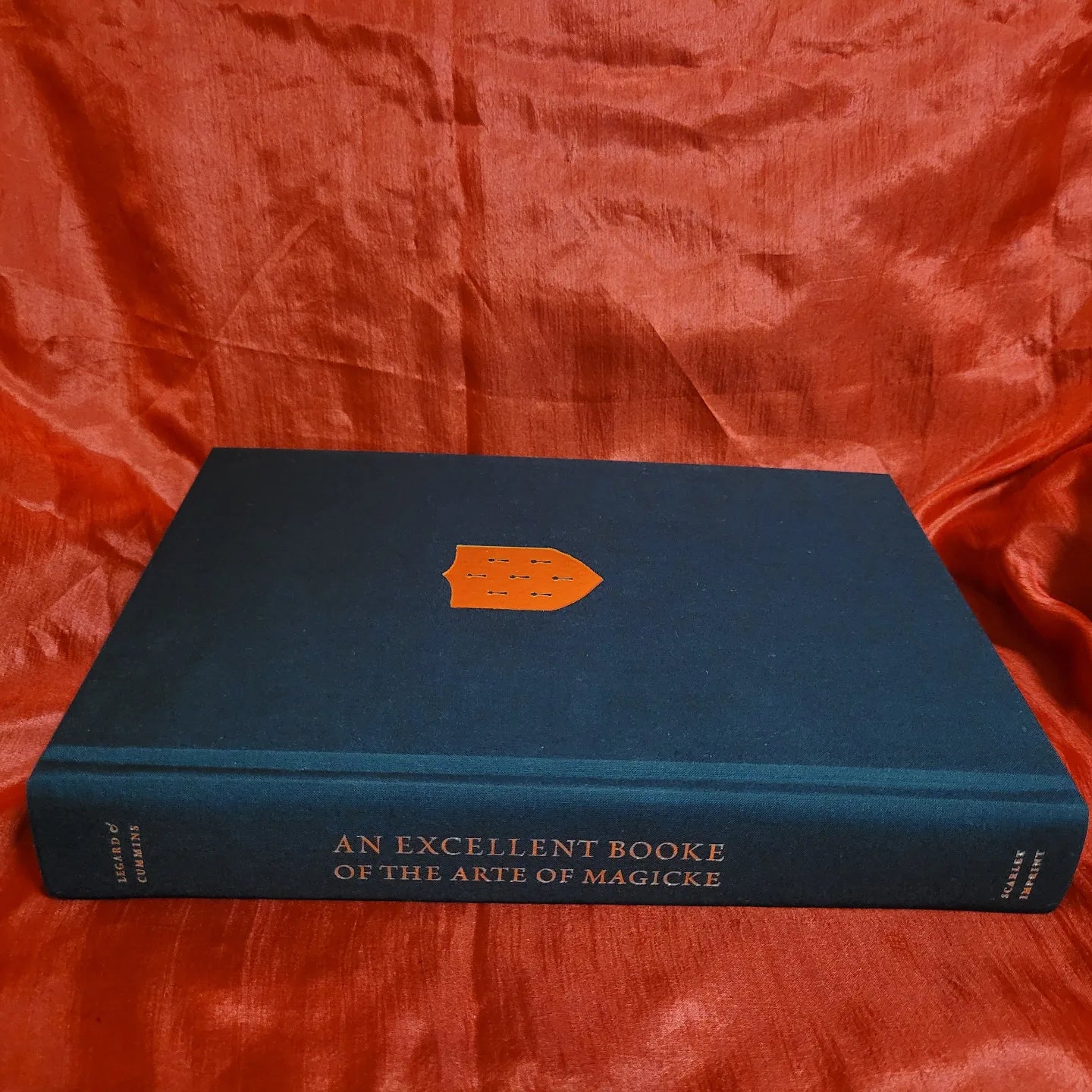 An Excellent Booke of the Arte of Magicke: The Magical Works of Humphrey Gilbert & John Davis from the British Library Additional Manuscript 26674 by Phil Legard & Alexander Cummins (Scarlet Imprint, 2020) Cloth Hardcover Edition