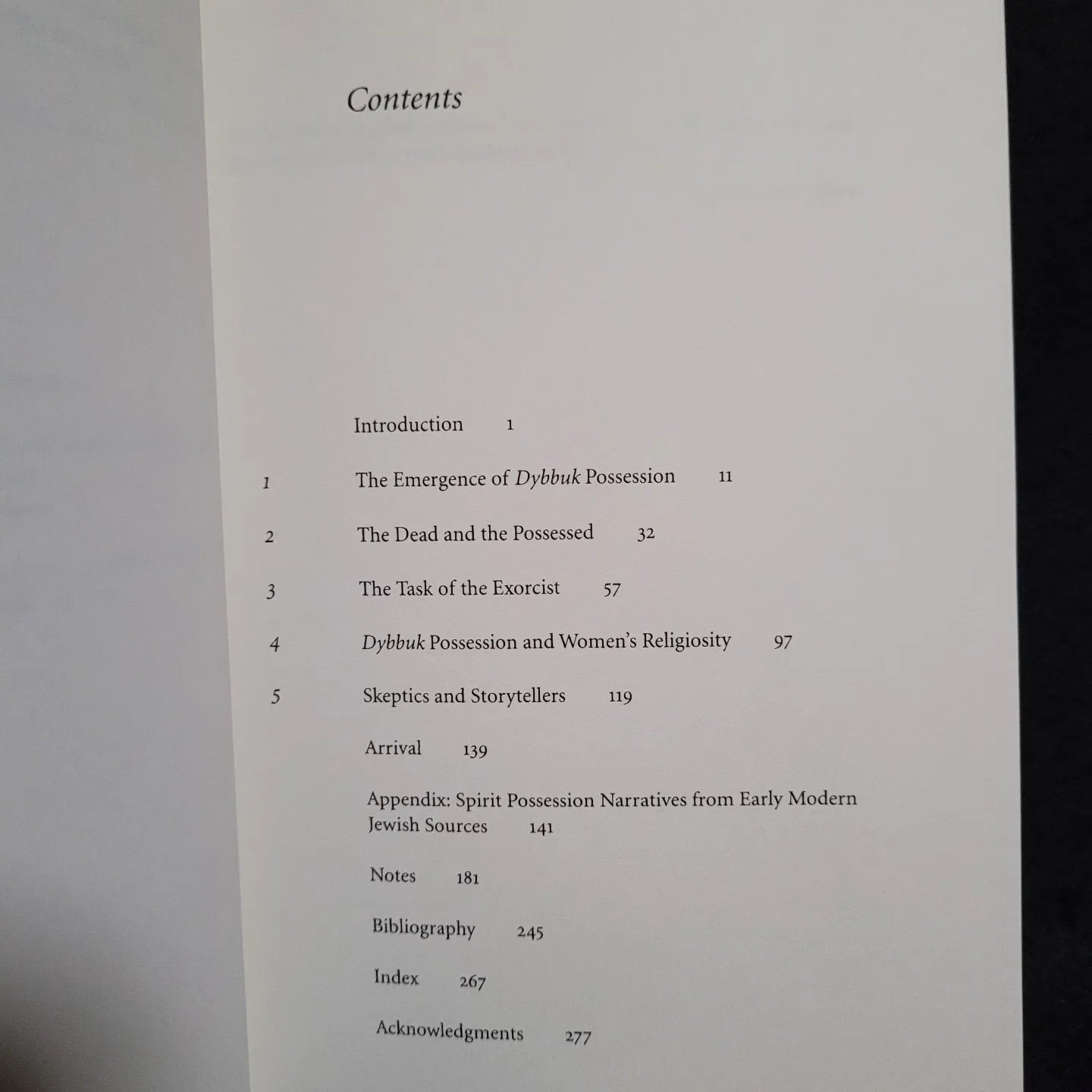 Between Worlds: Dybbuks, Exorcists, and Early Modern Judaism by J.H. Chajes (University of Pennsylvania Press, 2003) Paperback