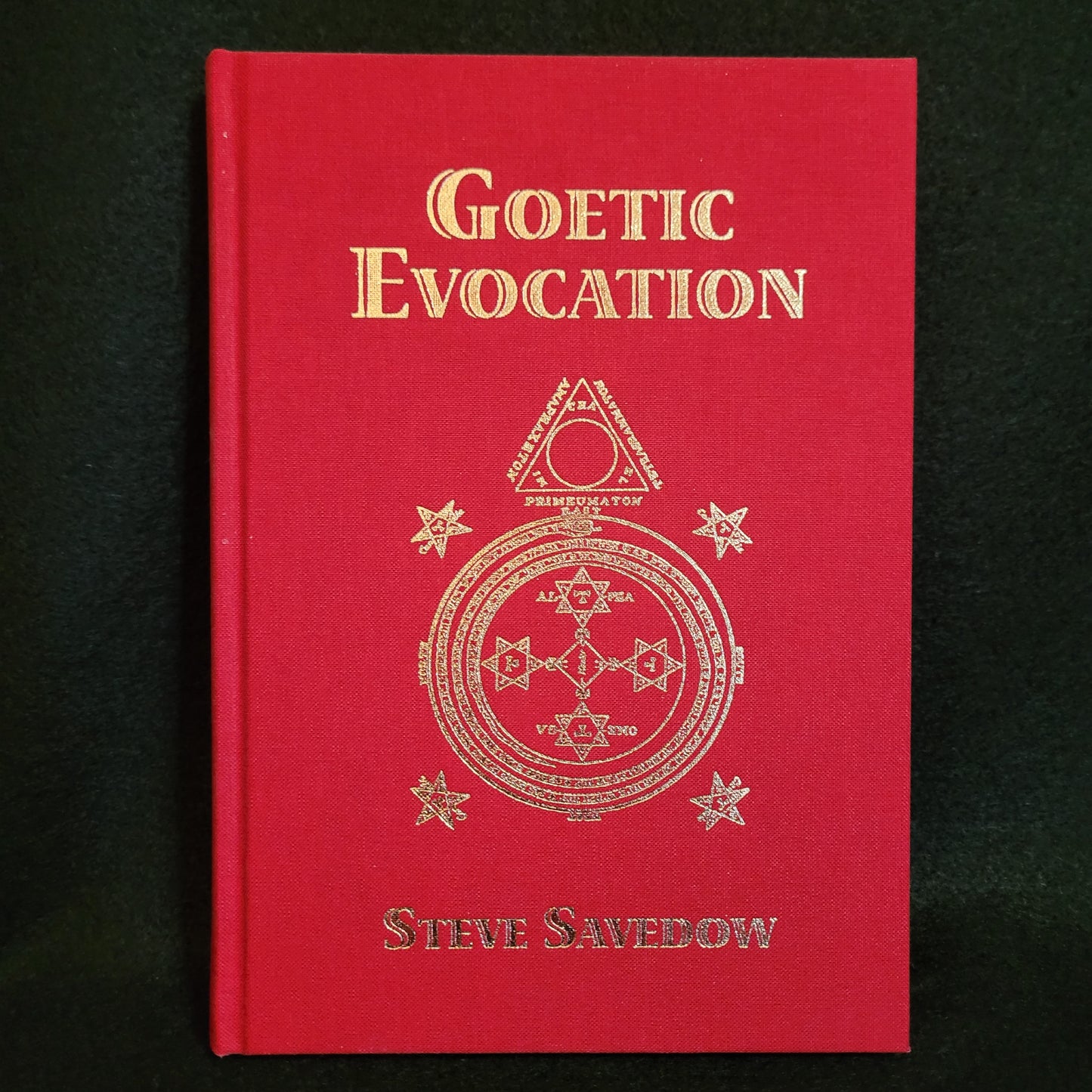 Goetic Evocation by Steve Savedow (Hadean Press, 2022) Limited Edition Hardcover