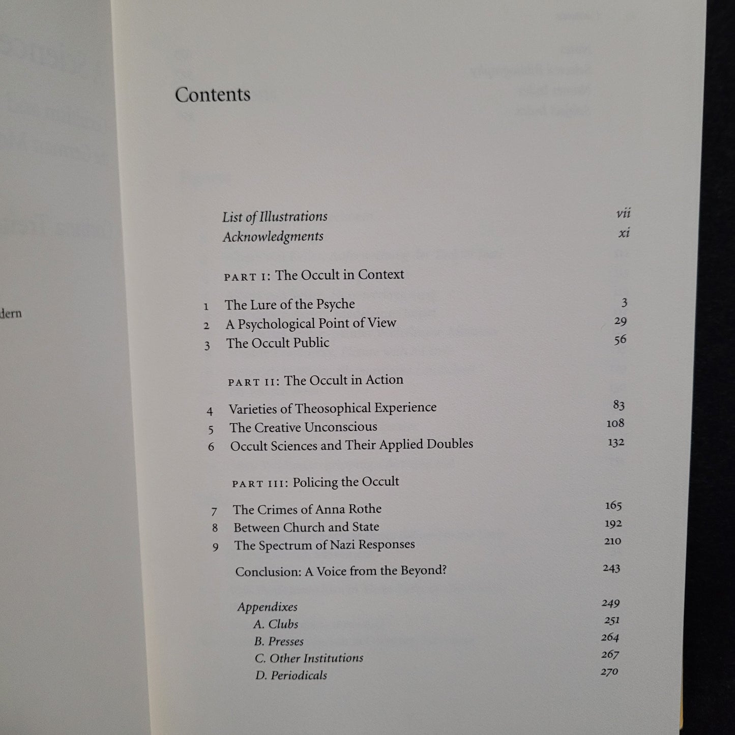 A Science for the Soul: Occultism and the Genesis of the German Modern by Corinna Treitel (The Johns Hopkins University Press, 2004) Hardcover