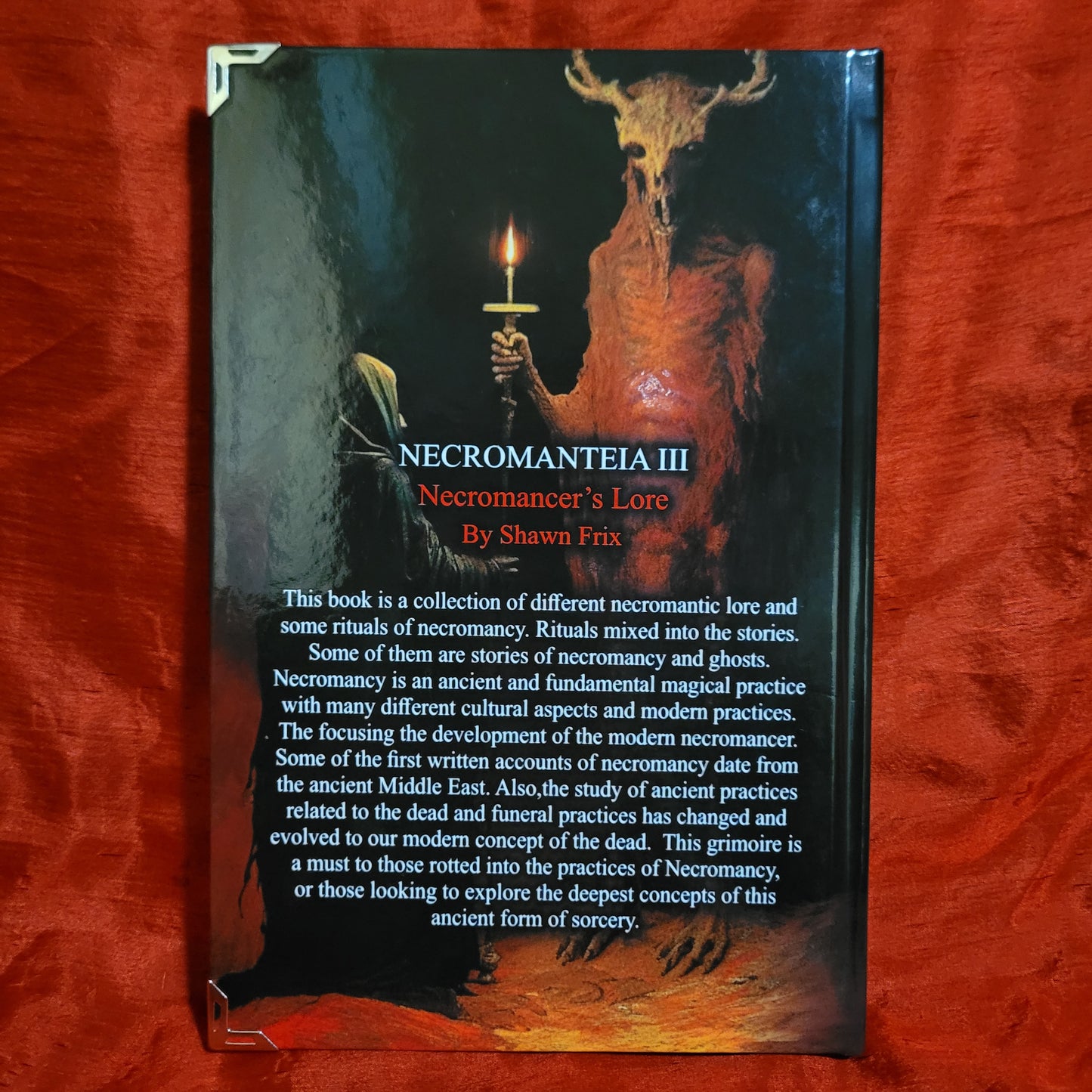 Necromanteia III: Necromancer's Lore by Shawn Frix (Sirius Limited Esoterica, 2023) Standard Hardcover Edition Limited to 111 Copies