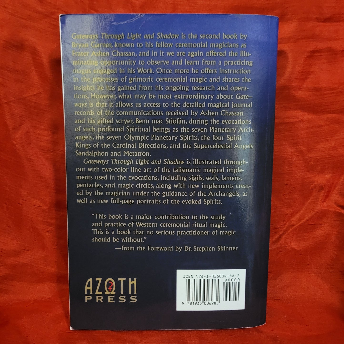 Gateways Through Light and Shadow by Frater Ashen Chassan (Azoth Press, 2019) Paperback Edition