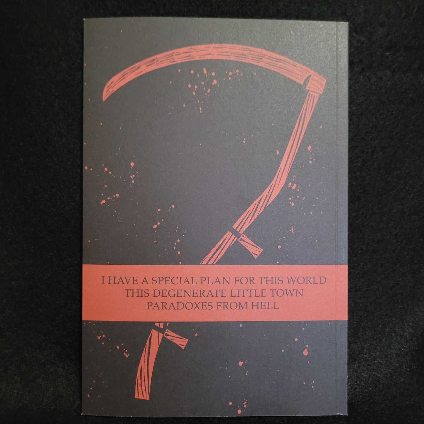 Paradoxes From Hell by Thomas Ligotti (Chiroptera Press, 2023)Third Chiroptera  Press Edition Paperback