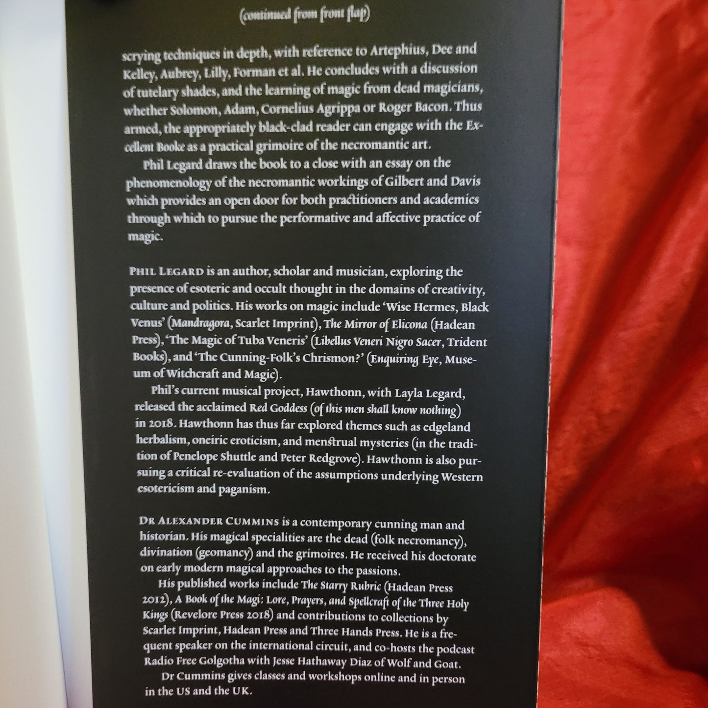 An Excellent Booke of the Arte of Magicke: The Magical Works of Humphrey Gilbert & John Davis from the British Library Additional Manuscript 26674 by Phil Legard & Alexander Cummins (Scarlet Imprint, 2020) Paperback