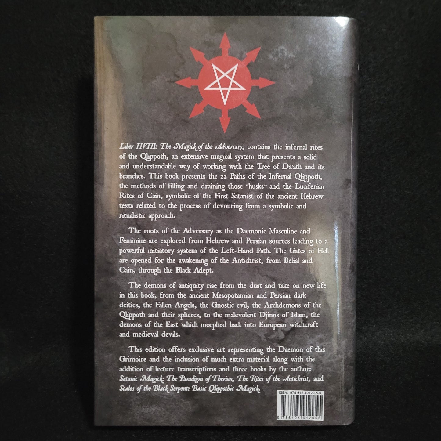 Liber HVHI: The Magick of the Adversary by Michael W. Ford (Manus Sinistra Publishing, 2023) Limited Edition Hardcover