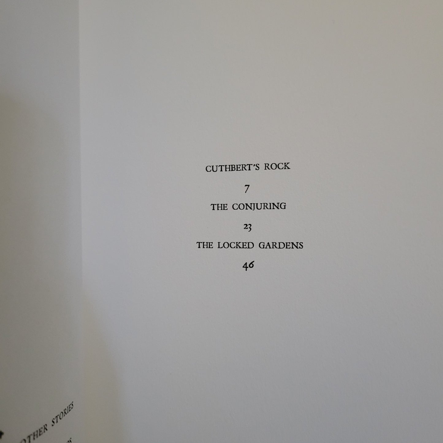 The Conjuring and Other Stories by Liam Garriock With Art by Luciana Lupe Vasconcelos (Mount Abraxas Press, 2021) Limited Edition Hardcover