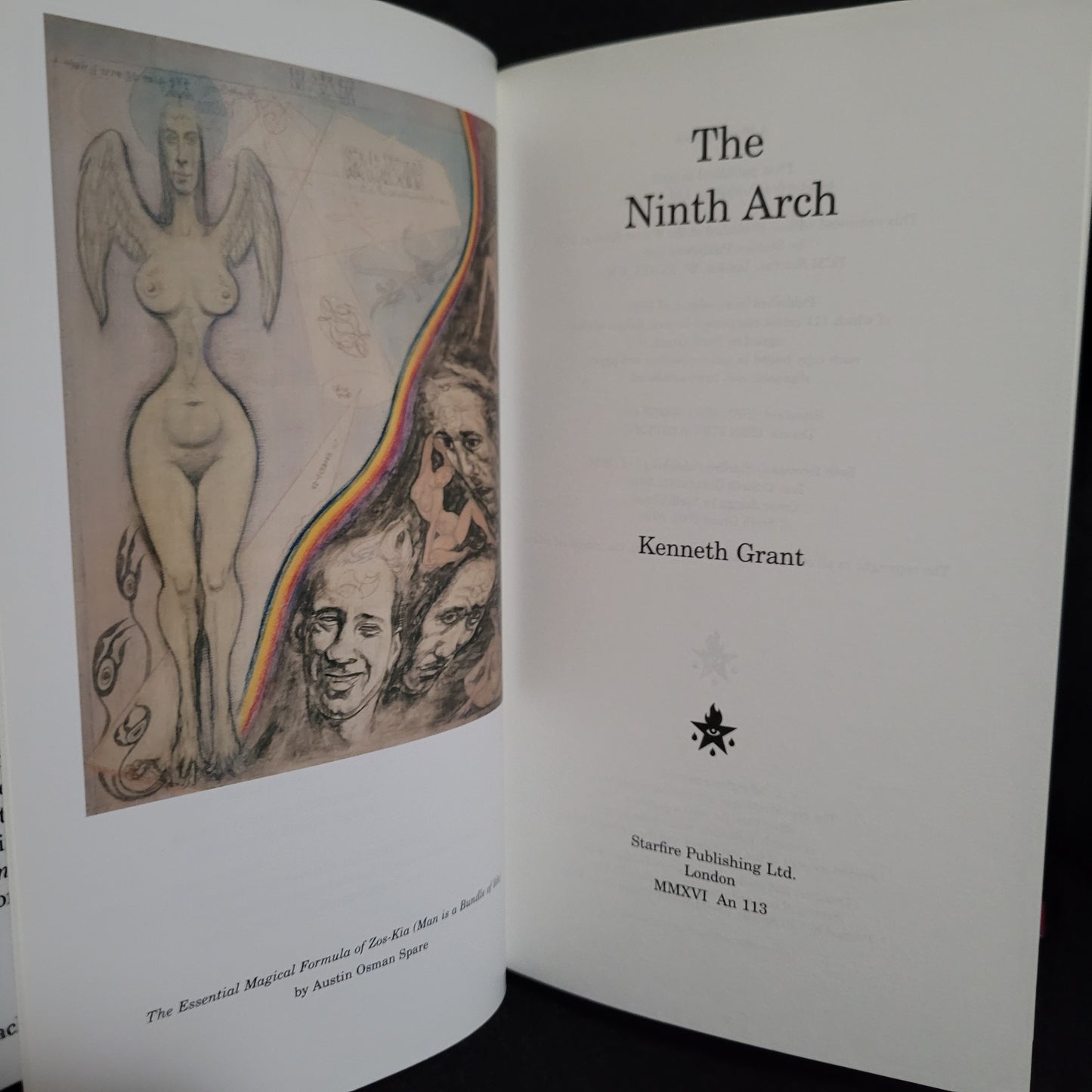 The Ninth Arch by Kenneth Grant (Starfire Punlishing, 2016) Limited Edition Hardcover