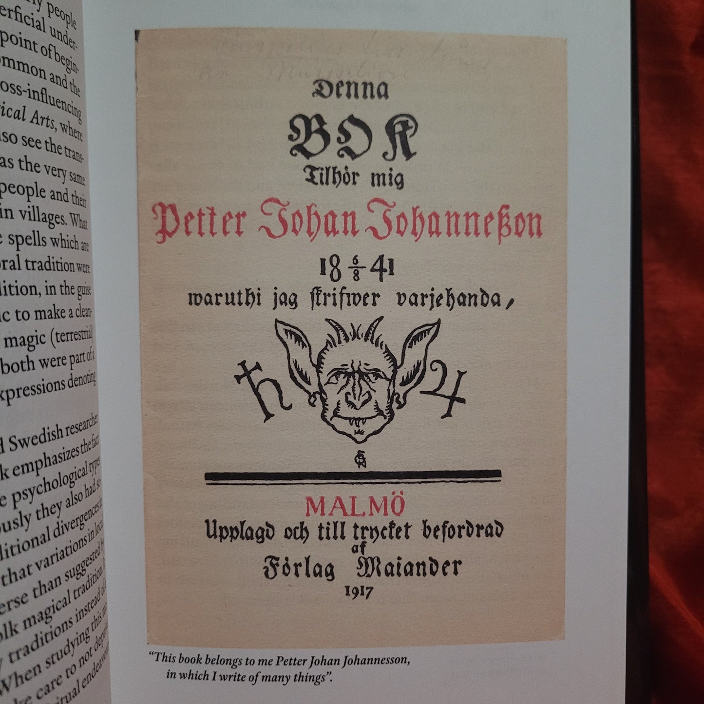 Salomonic Magical Arts: Being two Swedish Books of the Black Art, comprising The Red Book and the Black Book translated by Fredrik Eytzinger (Three Hands Press, 2013) Limited Edition Hardcover