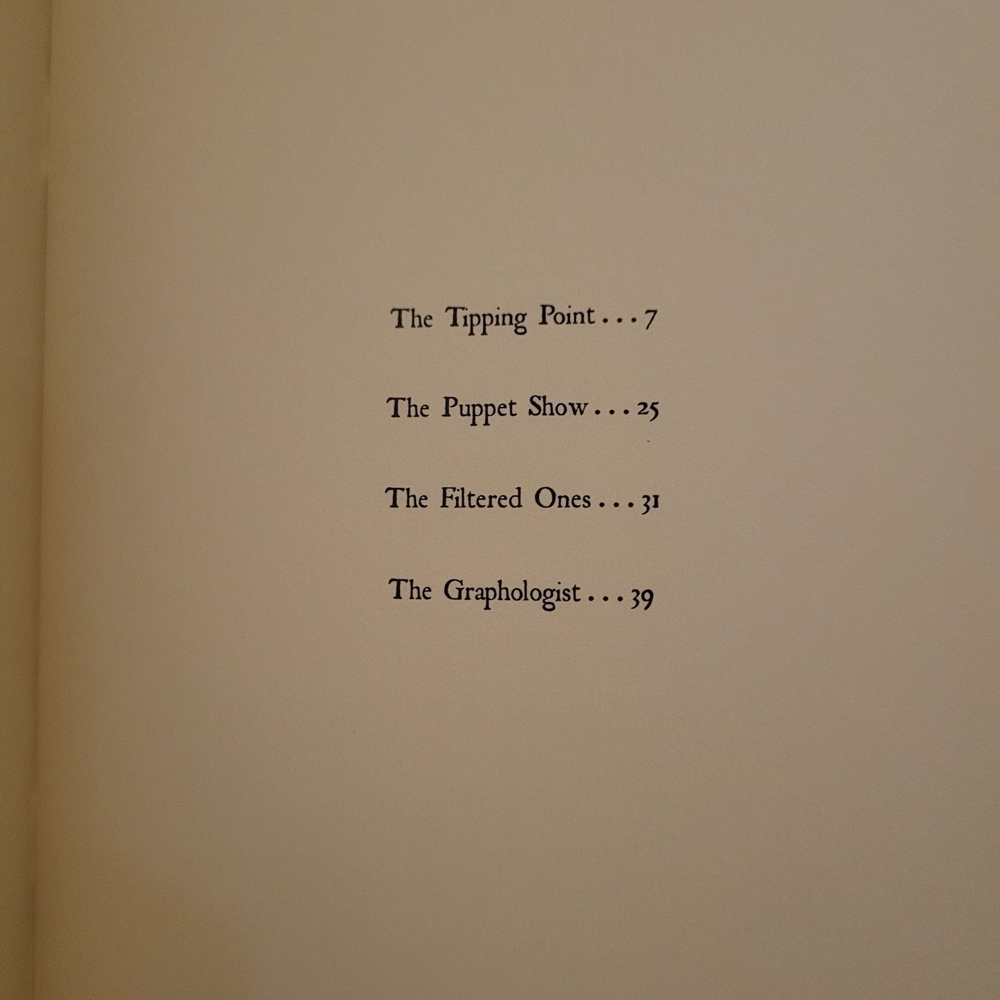 THE GRAPHOLOGIST AND OTHER STORIES by Rhys Hughes (Mount Abraxas Press, 2023) Limited Edition Deluxe Booklet (The OLD WAYS REMAIN)