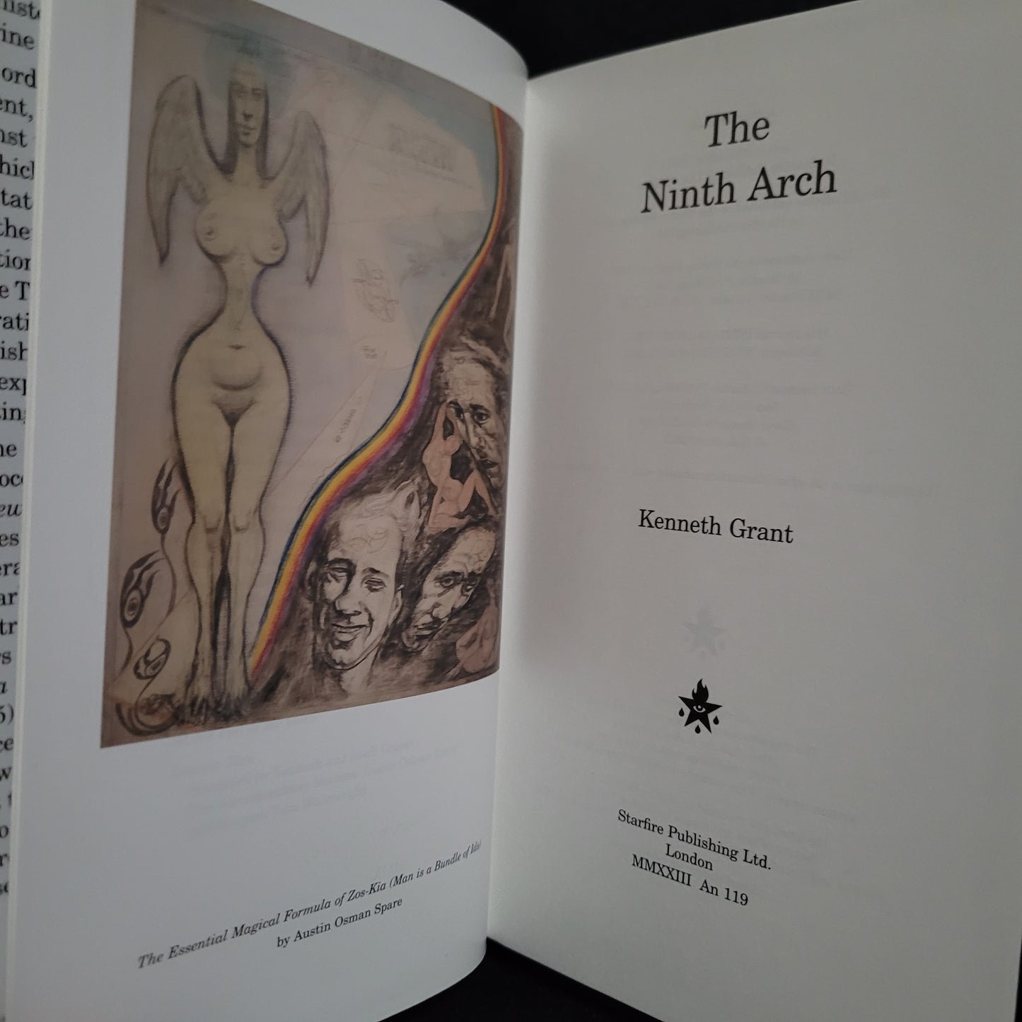 The Ninth Arch by Kenneth Grant (Starfire Publishing, 2023) Hardcover