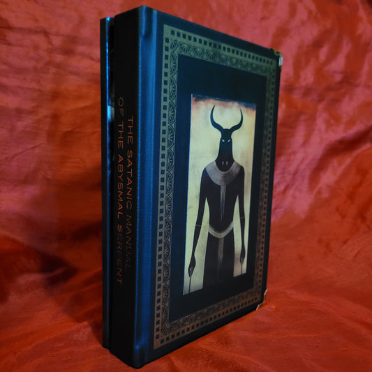 The Satanic Manual of the Abysmal Serpent by Augustine Moriar (Sirius Limited Esoterica, 2023. Deluxe Edition. Black leather binding. Limited to 33 copies. Includes extra booklet.