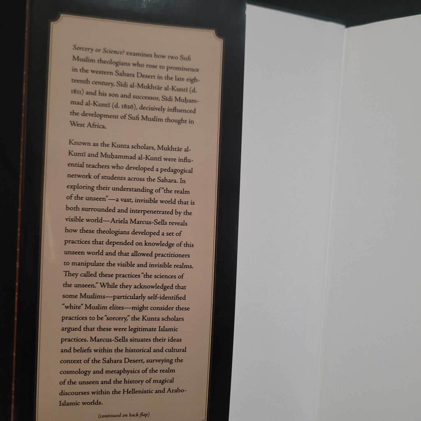 Science or Sorcery? Contesting Knowledge and Practice in West African Sufi Texts, Magic in History Series by Ariela Marcus-Sells (The Pennsylvania State University Press, 2022) Hardcover