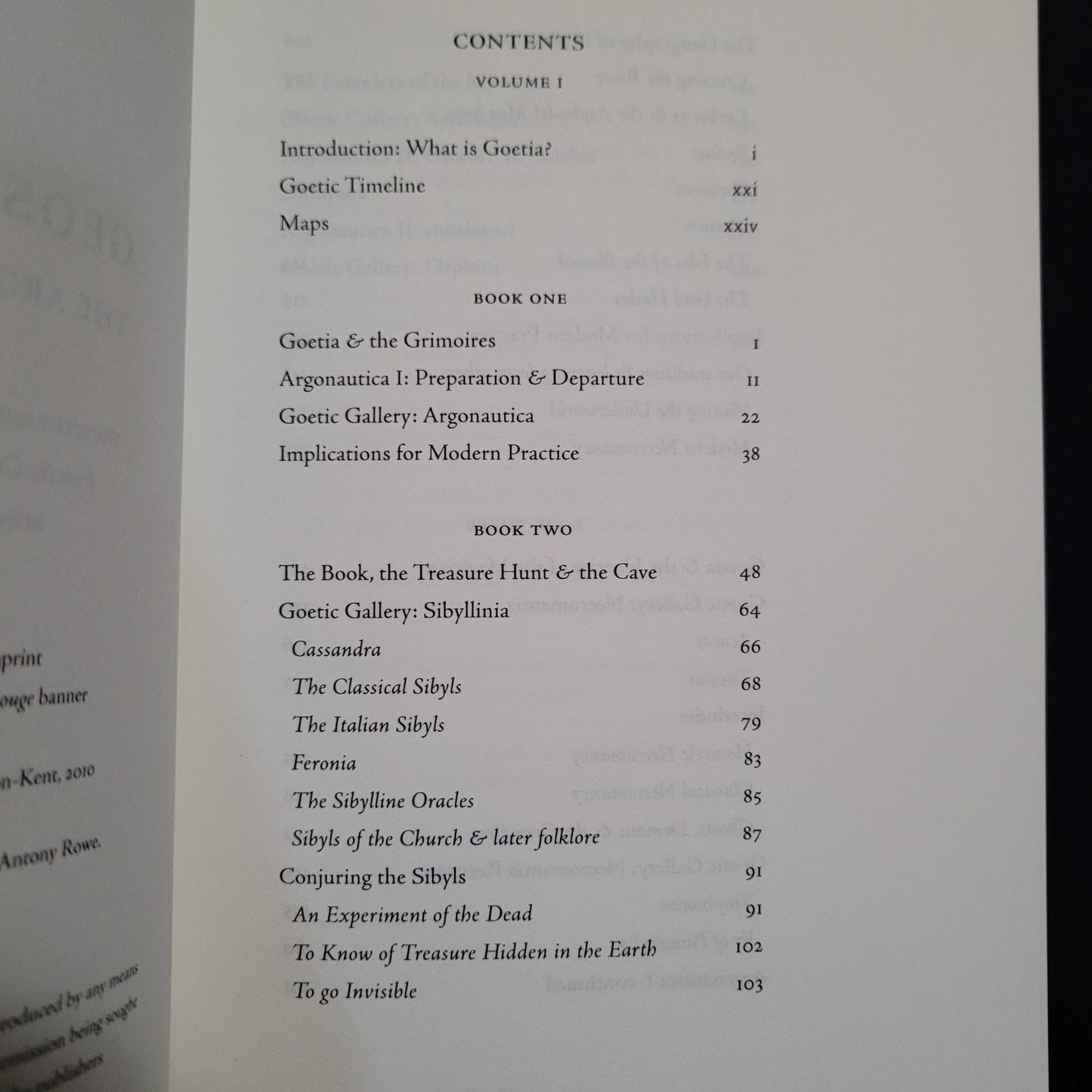 Geosophia: The Argo of Magic: Encyclopdia Goetica Volume II by Jake Stratton-Kent (Scarlet Imprint, 2010) Paperback 2 Volumes