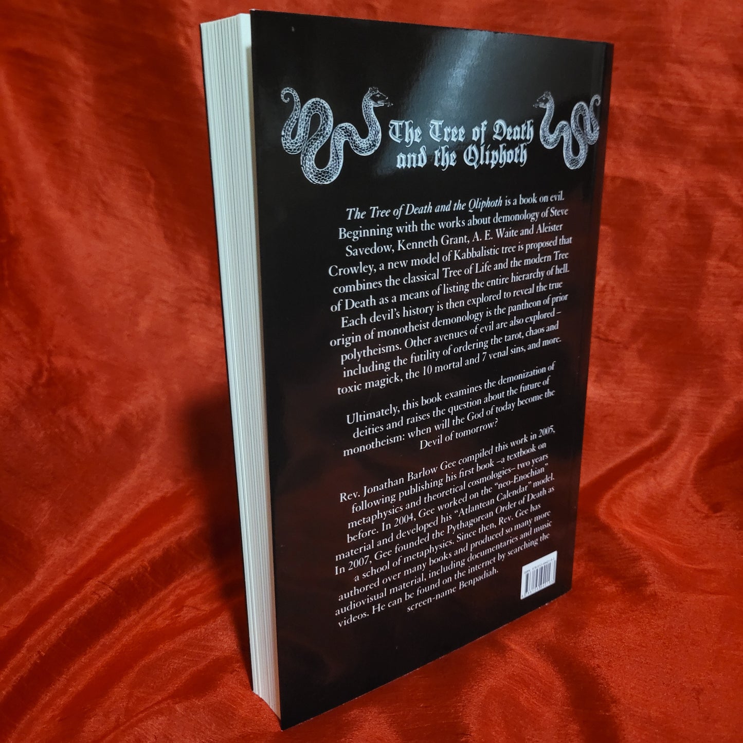 The Tree of Death and the Qliphoth by Rev. Jonathan Gee (Manus Sinistra Publishing, 2023) Paperback Edition