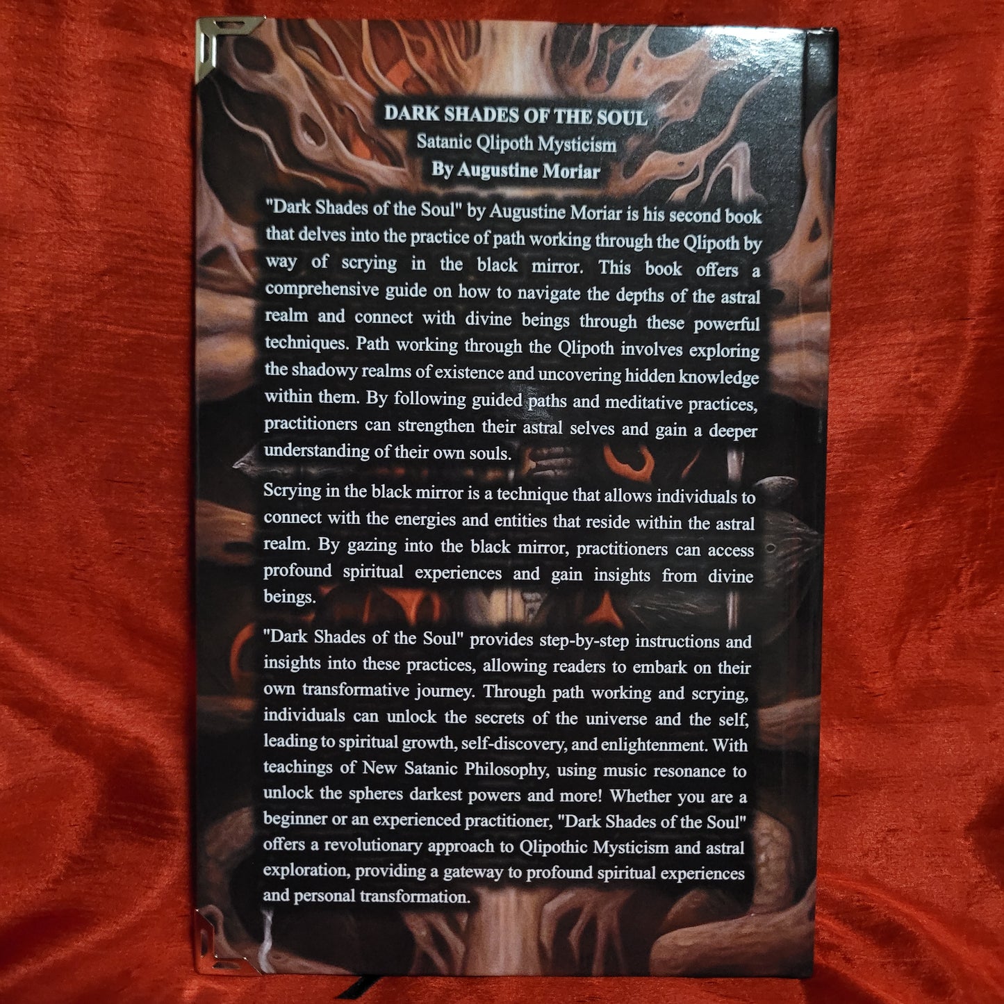 Dark Shades of the Soul: Satanic Qliphoth Mysticism by Augustine Moriar (Thanatos Publishing/Sirius Limited Esoterica, 2023) Standard Hardcover Edition