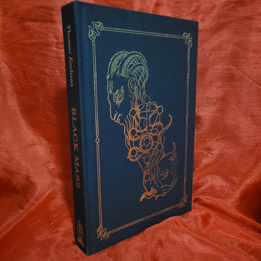 Black Mass: The Sabbatic Tradition of Shaitan & the Sexual Sorcery of the Qliphotic Dark Paths by Thomas Karlsson (Manus Sinistra, 2022) Limited Edition Hardcover