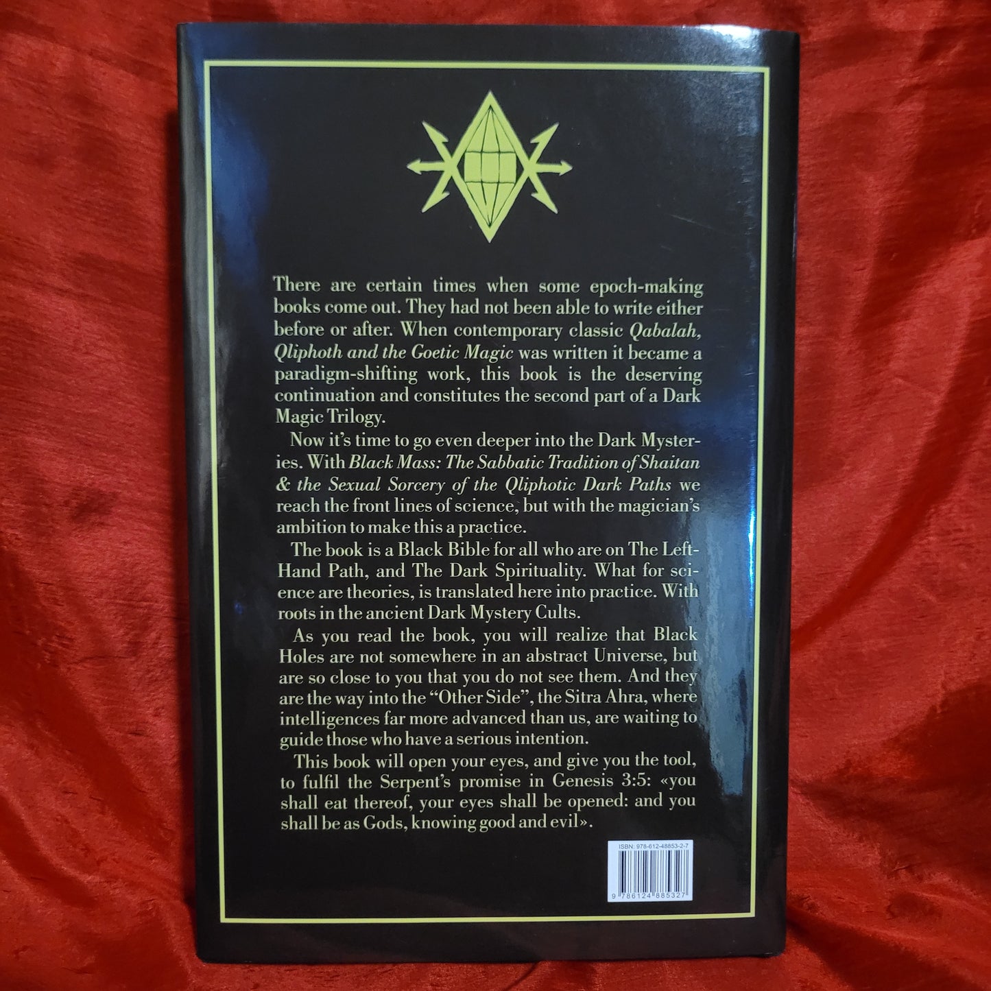 Black Mass: The Sabbatic Tradition of Shaitan & the Sexual Sorcery of the Qliphotic Dark Paths by Thomas Karlsson (Manus Sinistra, 2022) Limited Edition Hardcover