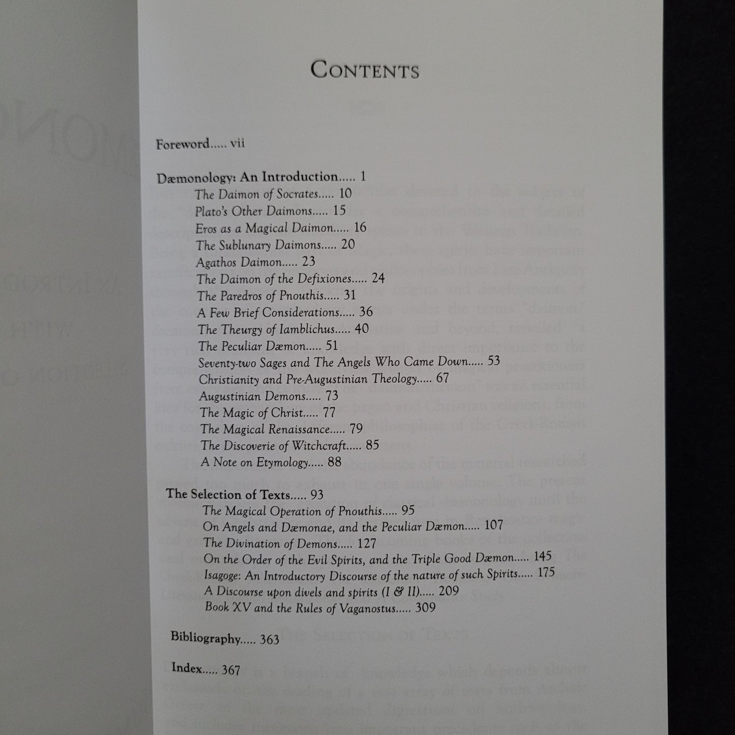 Dæmonology: An Introduction With a Selection of Texts by Humberto Maggi (Hadean Press, 2015) Paperback Edition