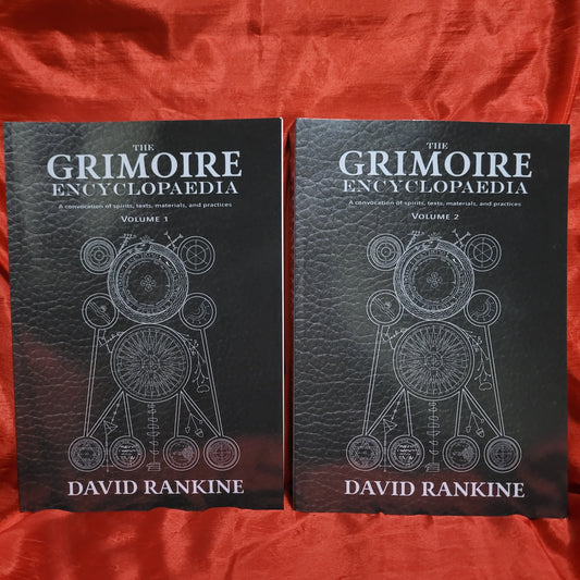 The Grimoire Encyclopaedia: A Convocation of Spirits, Texts, Materials, and Practices by David Rankine (Hadean Press, 2023) Paperback Edition Two Volume Set