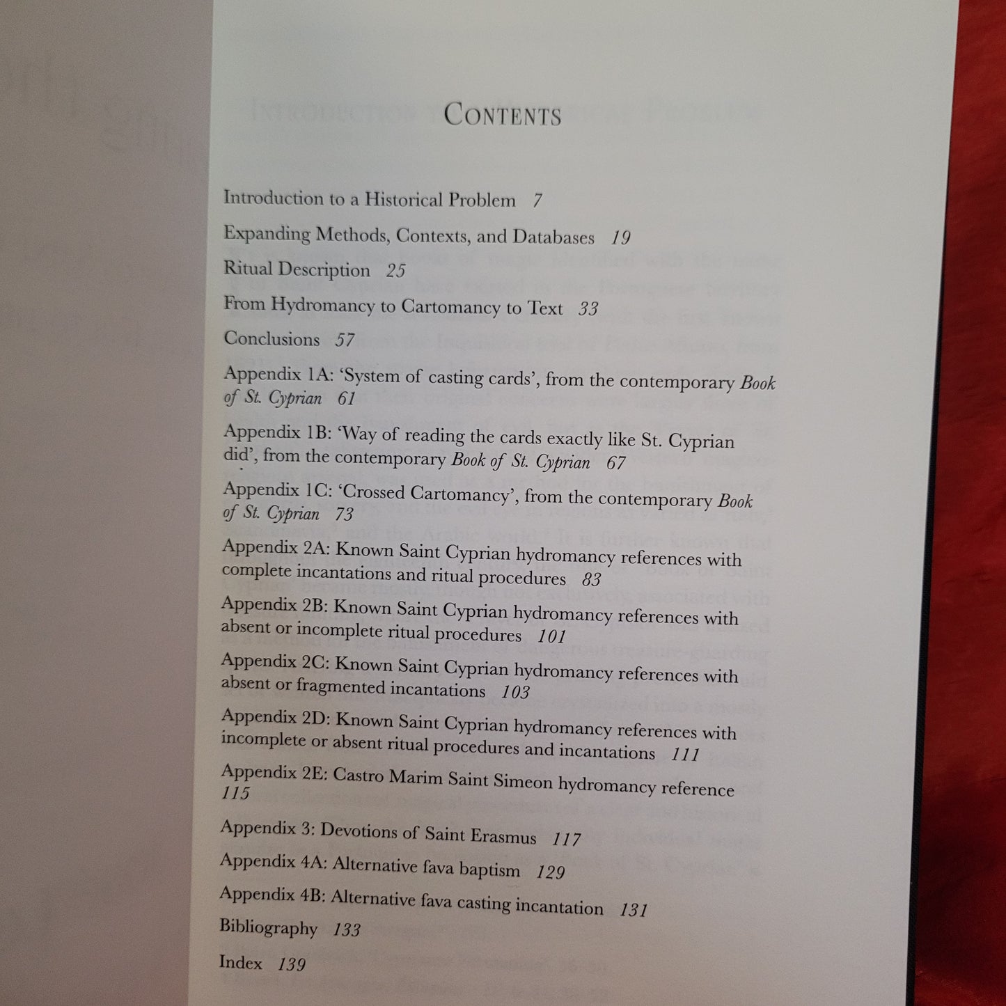 In Clearing the Waters: A Monograph on Saint Cyprian Divination from the 17th to the 19th Century by José Leitão (Hadean Press, 2022) Hardcover Edition