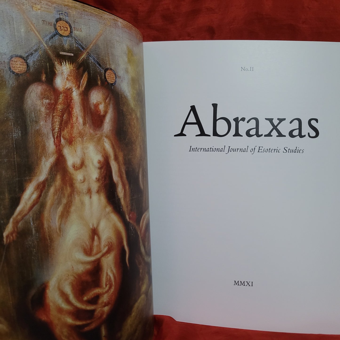 Abraxas International Journal of Esoteric Studies #2 edited by Robert Ansell (Fulgur Esoterica, 2011) Paperback