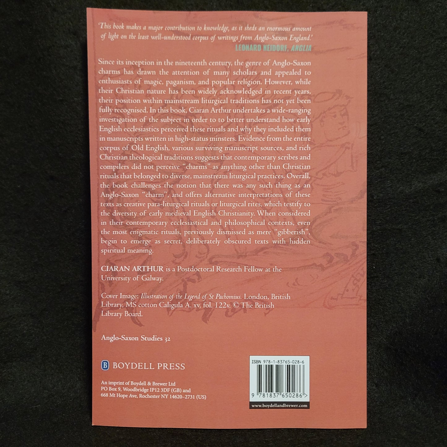 'Charms', Liturgies, and Secret Rites in Early Modern England by Ciaran Arthur (The Boydell Press, 2018) Paperback