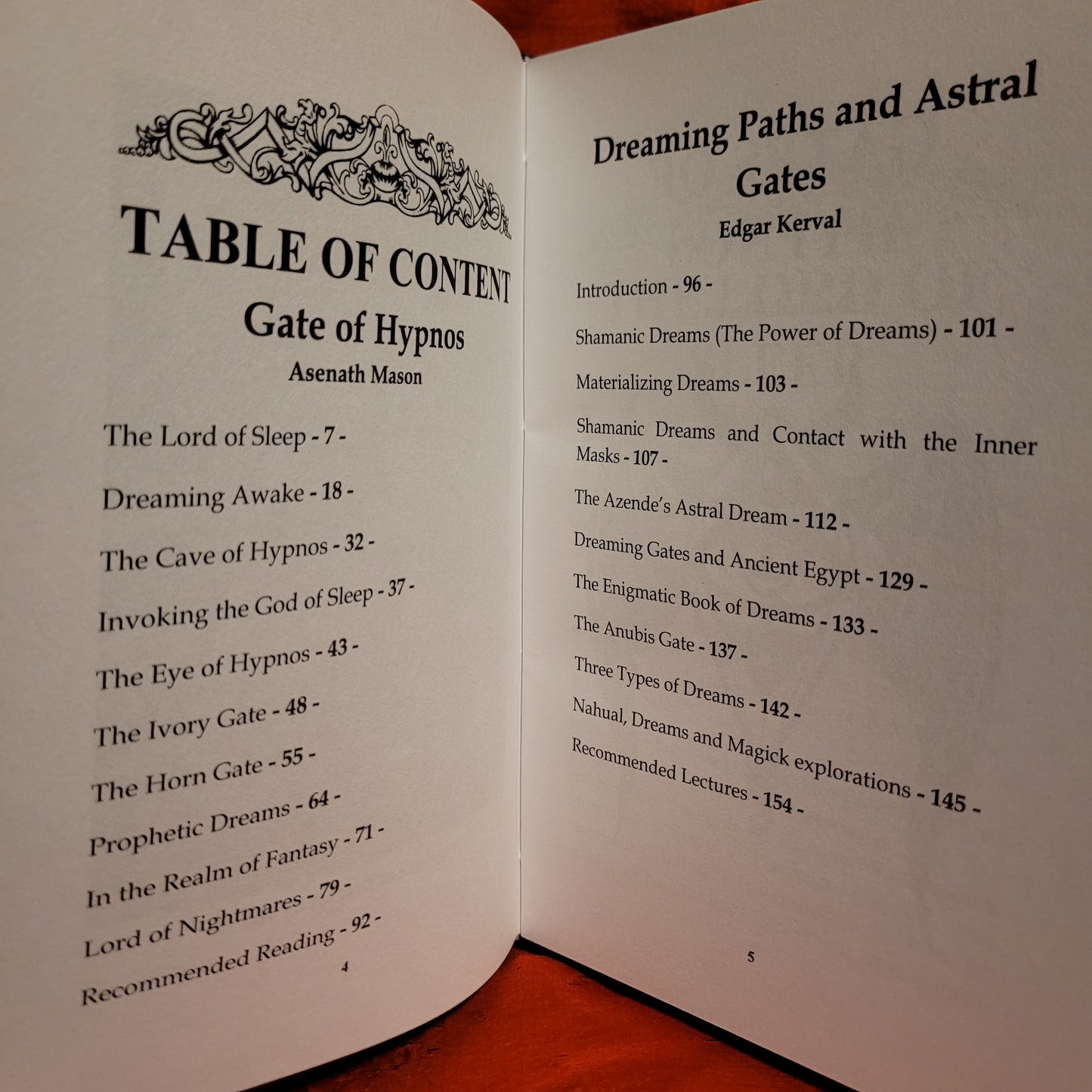 Dream Gates & Astral Paths by Asenath Mason & Edgar Kerval (Sirius Limited Esoterica, 2024) Standard Hardcover Edition Limited to 333 Copies