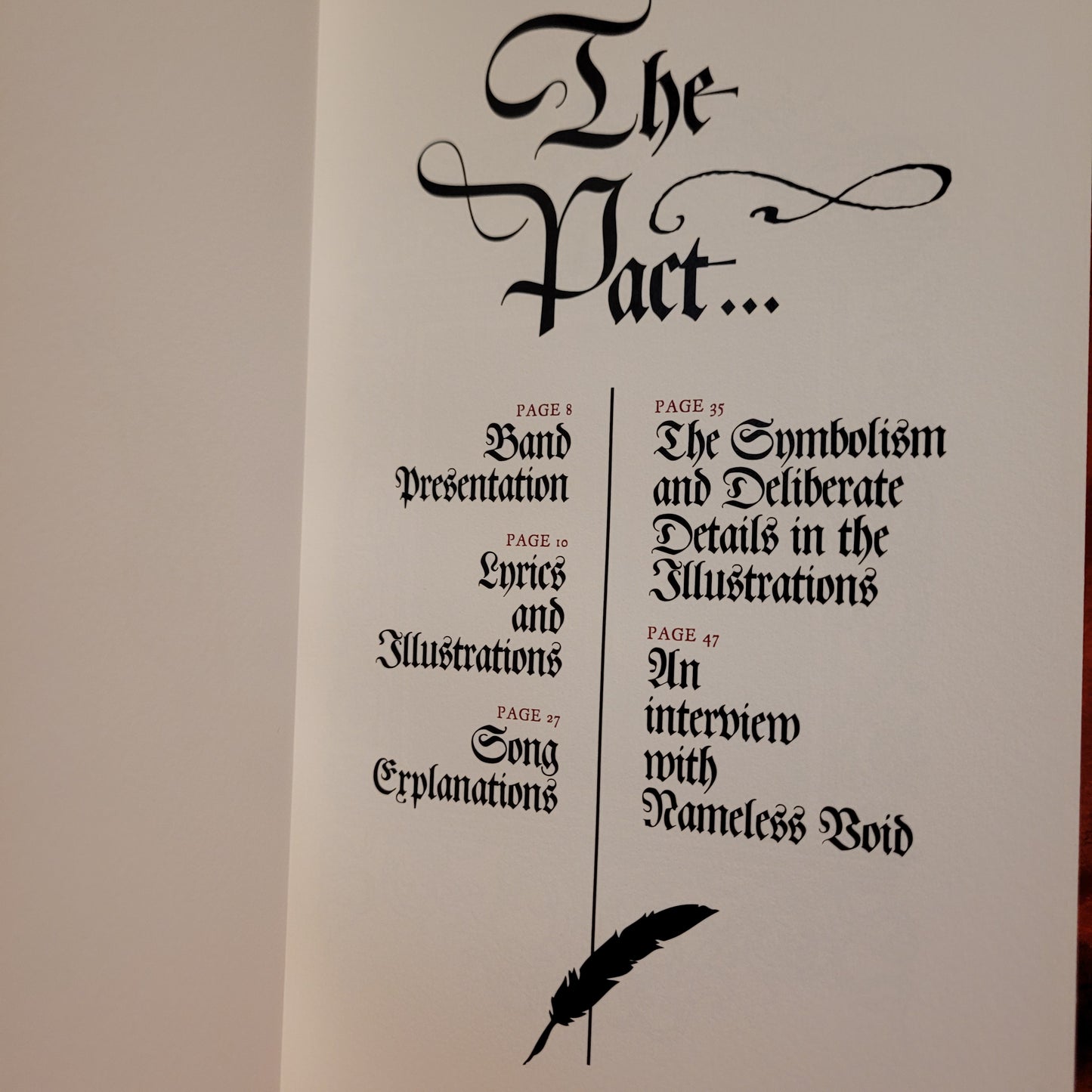 THE PACT by Negative Plane & Ben Harff (Mount Abraxas Press, 2022) Limited Edition Hardcover