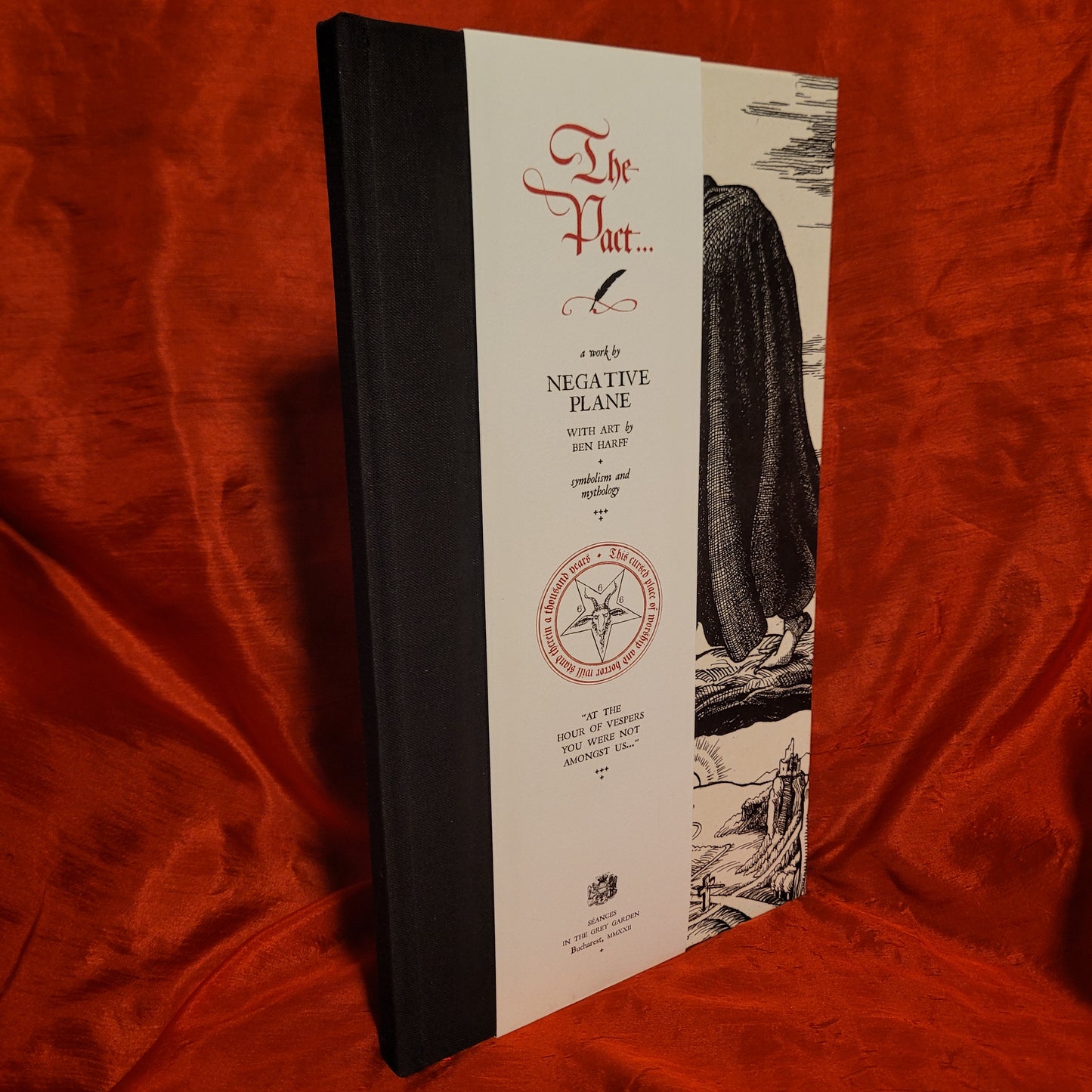 THE PACT by Negative Plane & Ben Harff (Mount Abraxas Press, 2022) Limited Edition Hardcover