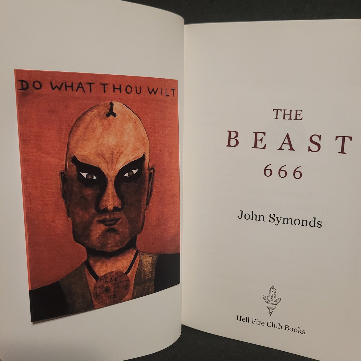 The Beast 666 by John Symonds (Hellfire Club Books) Full Leather Edition. Limited to 111 Copies (#25/111)