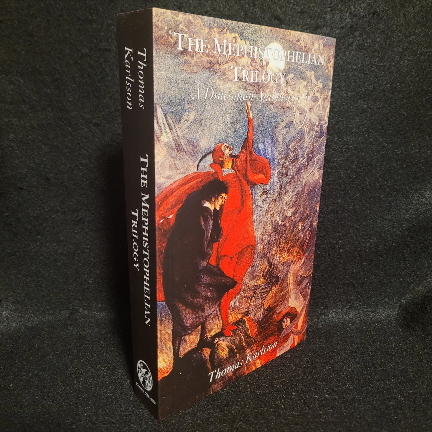 The Mephistophelian Trilogy: A Draconian Autobiography by Thomas Karlsson (Manus Sinistra Publishing, 2024) Softcover Edition Limited to 300 Copies