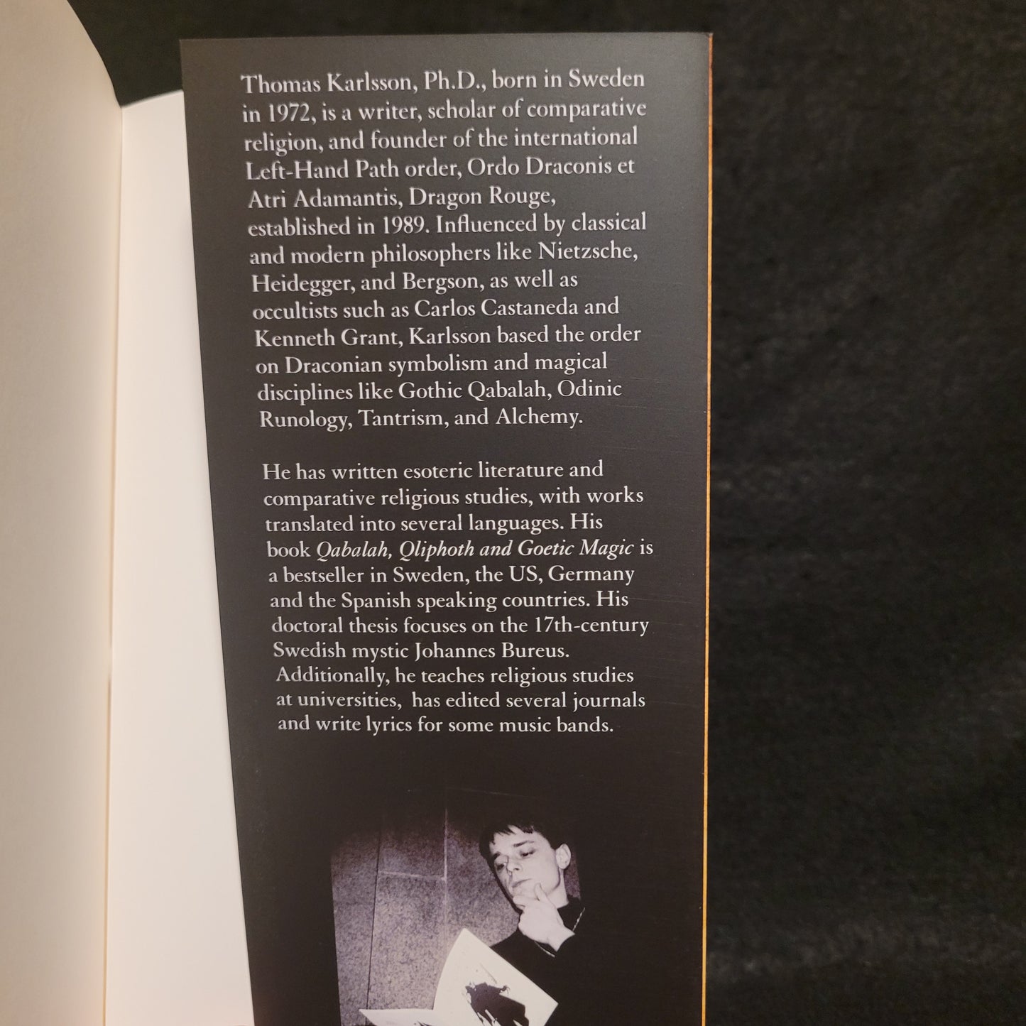 The Mephistophelian Trilogy: A Draconian Autobiography by Thomas Karlsson (Manus Sinistra Publishing, 2024) Softcover Edition Limited to 300 Copies