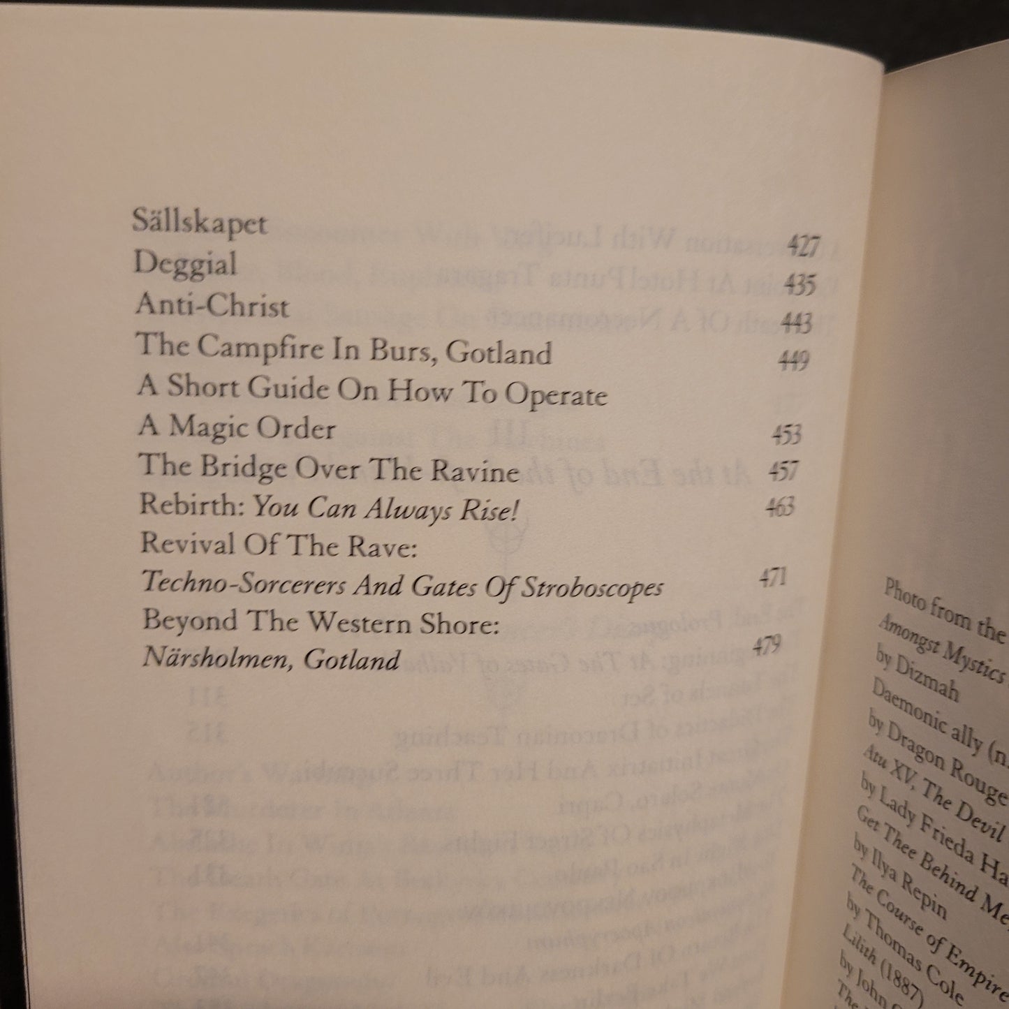 The Mephistophelian Trilogy: A Draconian Autobiography by Thomas Karlsson (Manus Sinistra Publishing, 2024) Softcover Edition Limited to 300 Copies