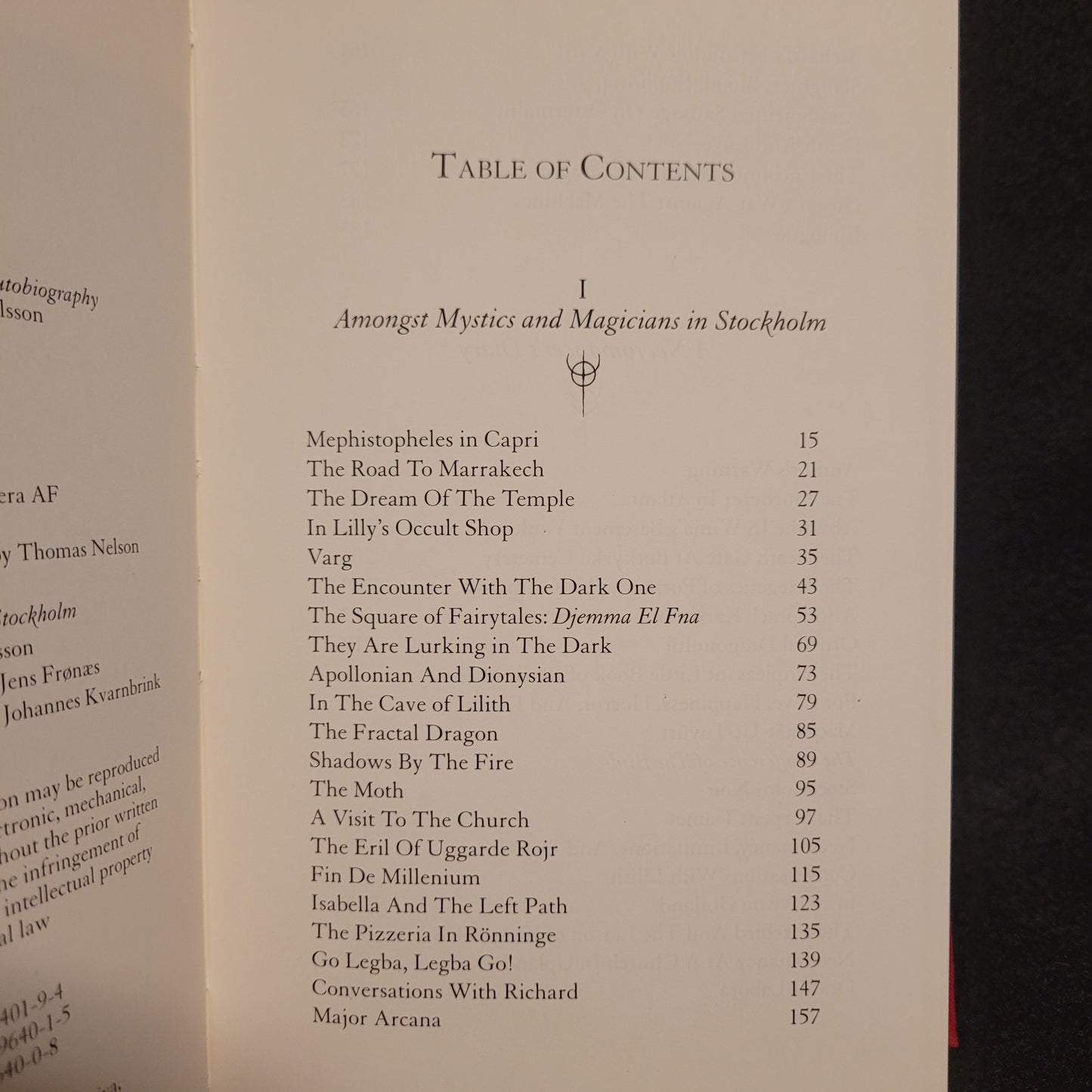 The Mephistophelian Trilogy: A Draconian Autobiography by Thomas Karlsson (Manus Sinistra Publishing, 2024) Hardcover Edition Limited to 200 Copies