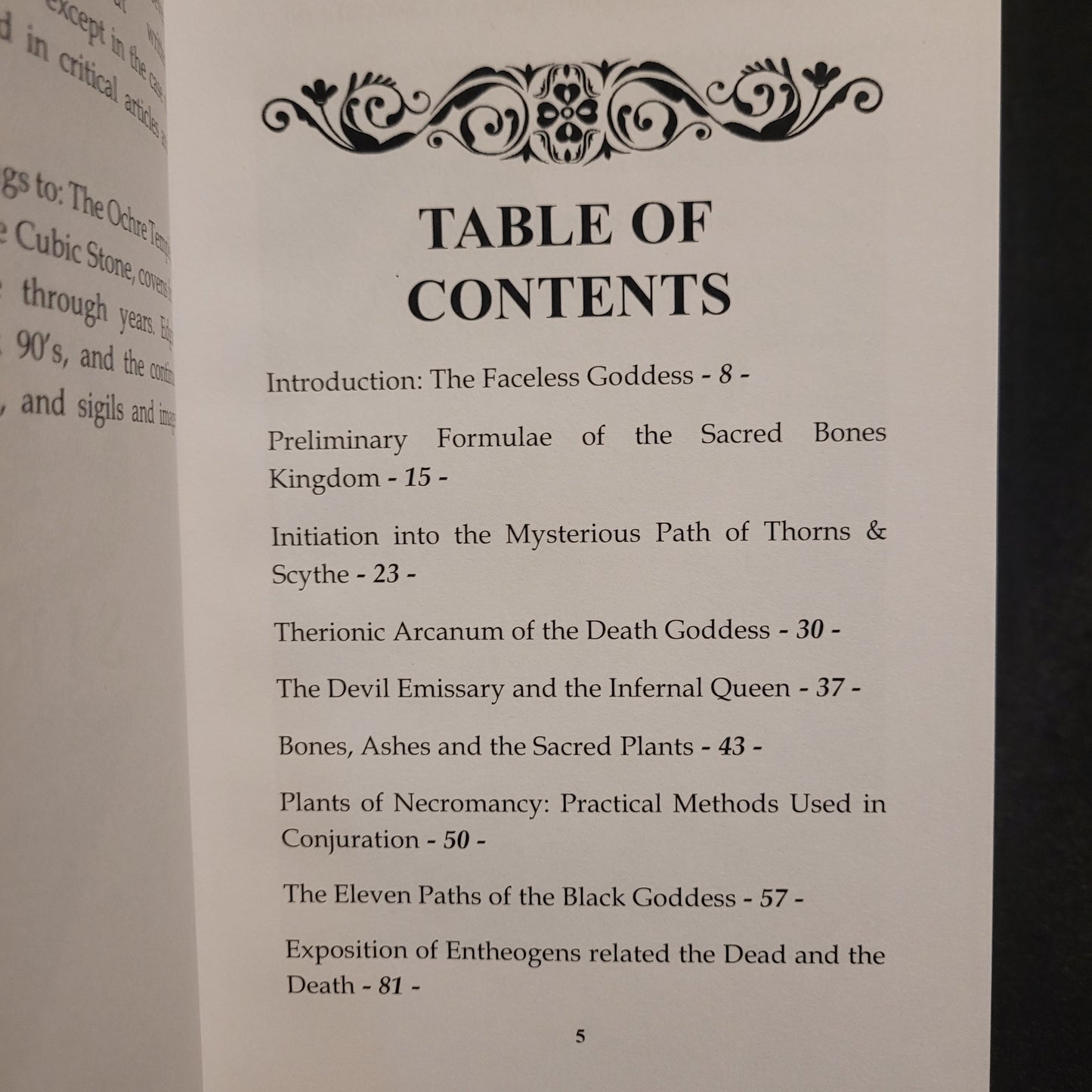 Qaloh-Menah: The Faceless Goddess by Madame Orfa (Sirius Limited Esoterica, 2024)  Standard Hardcover Edition Limited to 111 Copies