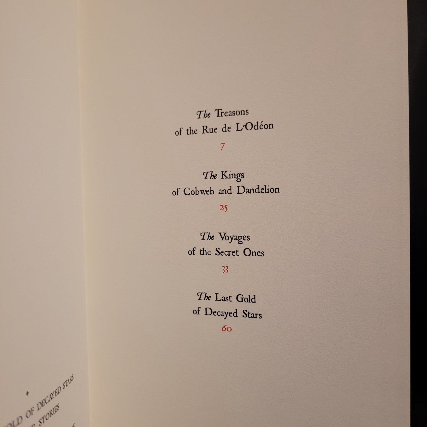 The Last Gold of Decayed Stars and Other Stories: A Collection of Weird Stories by Colin Insole (Mount Abraxas Press, 2024) Hardcover Limited to 105 Copies