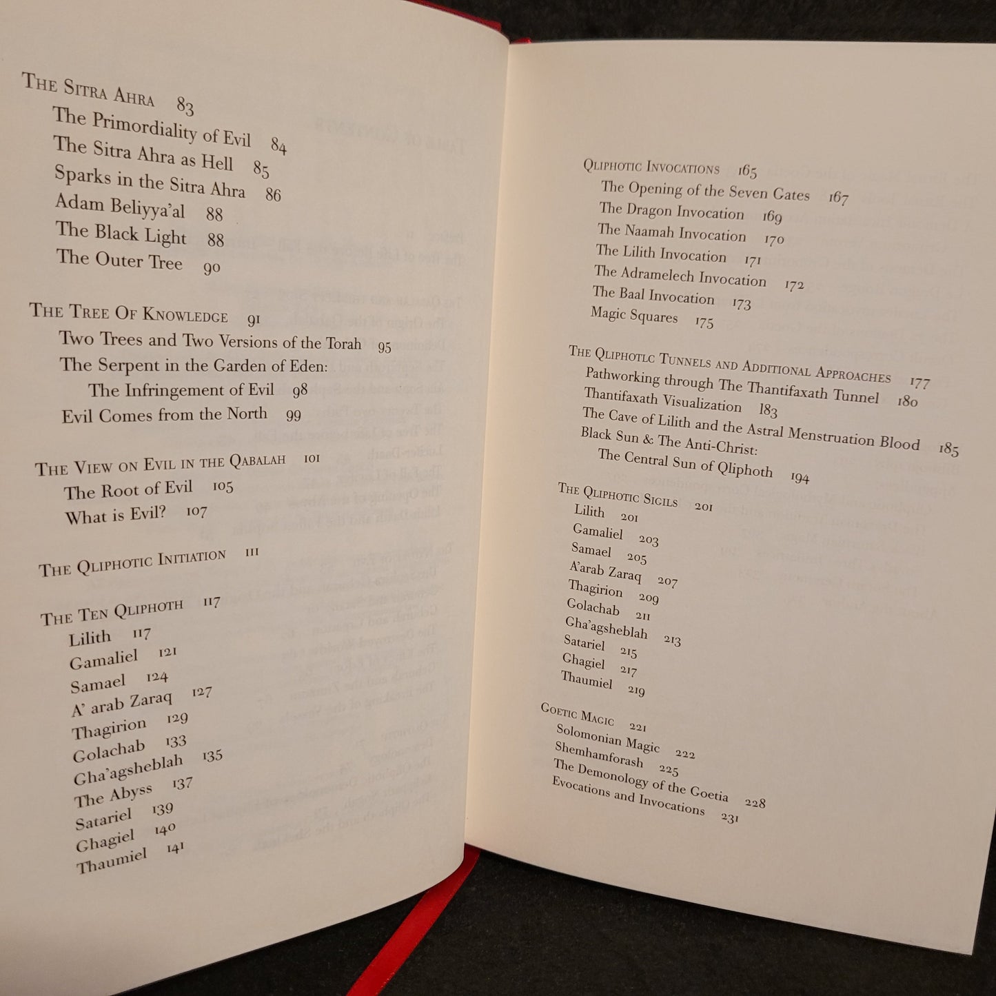 Qabalah, Qliphoth and Goetic Magic by Thomas Karlsson (Manus Sinistra Publishing, 2024) New Hardcover Edition Available Exclusively from Arcane Offerings