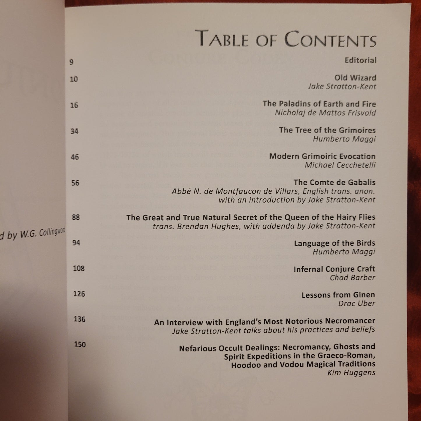 Conjure Codex 1: A Compendium of Invocation, Evocation and Conjuration edited by Jake Stratton-Kent, Dis Albion and Erzebet Carr (Hadean Press, 2011) Paperback