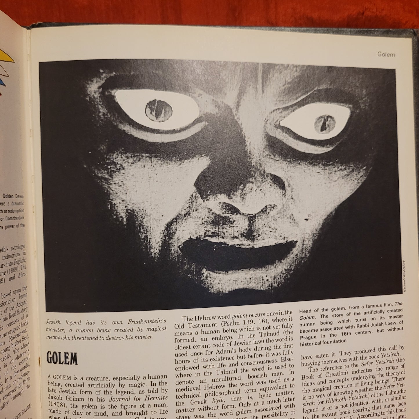 Man, Myth & Magic: An Illustrated Encyclopedia of the Supernatural Volume 8 (Fludd, Robert to Golem) Edited by Richard Cavendish (Marshall Cavendish Corporation, 1970)