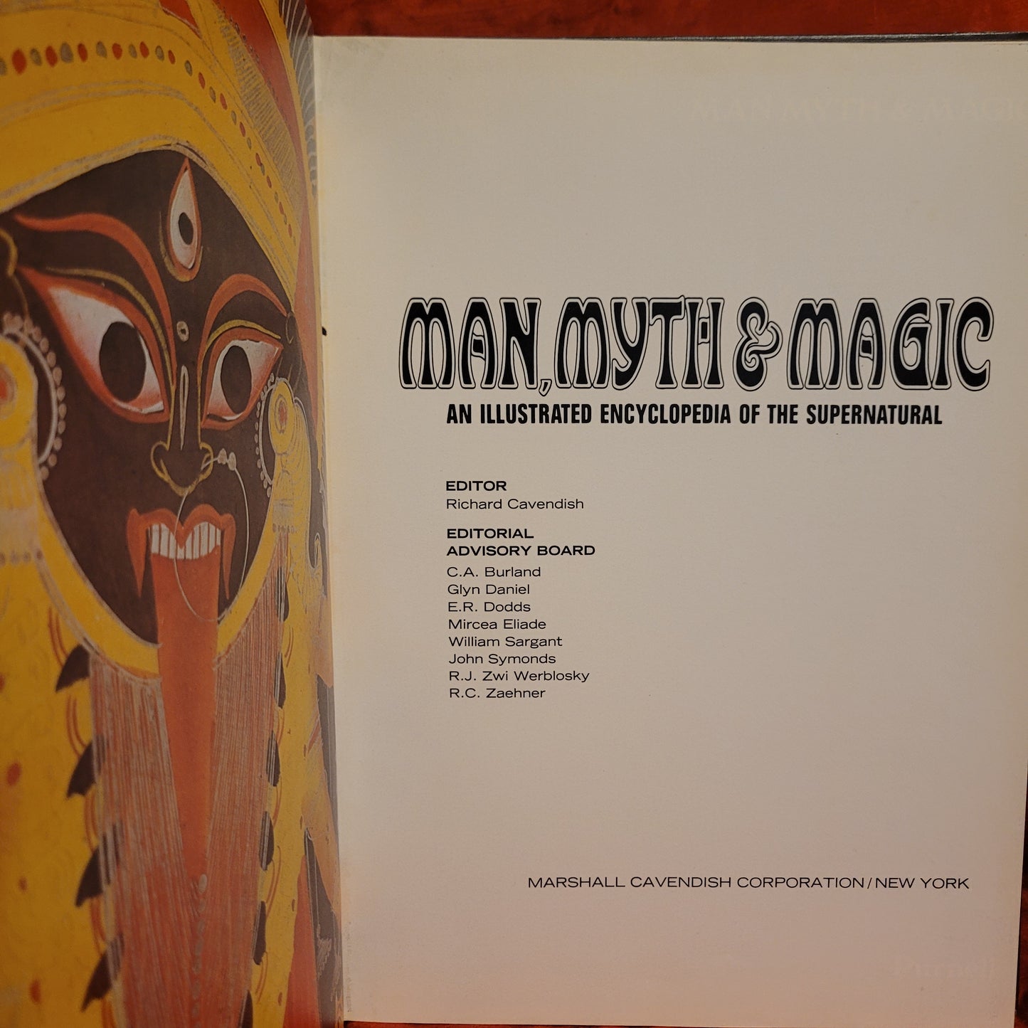 Man, Myth & Magic: An Illustrated Encyclopedia of the Supernatural Volume 2 (Aberdeen Witches to Astrology). Edited by Richard Cavendish (Marshall Cavendish Corporation, 1970)